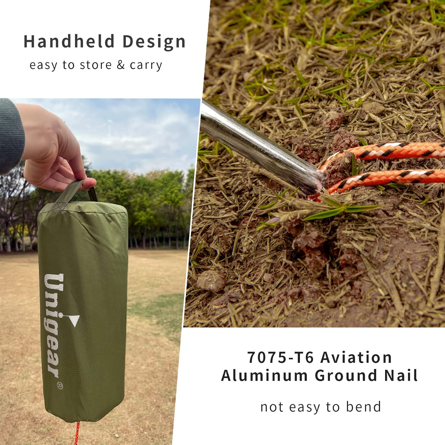 Unigear Telo da Campeggio Impermeabile 450x420cm - immagine 5