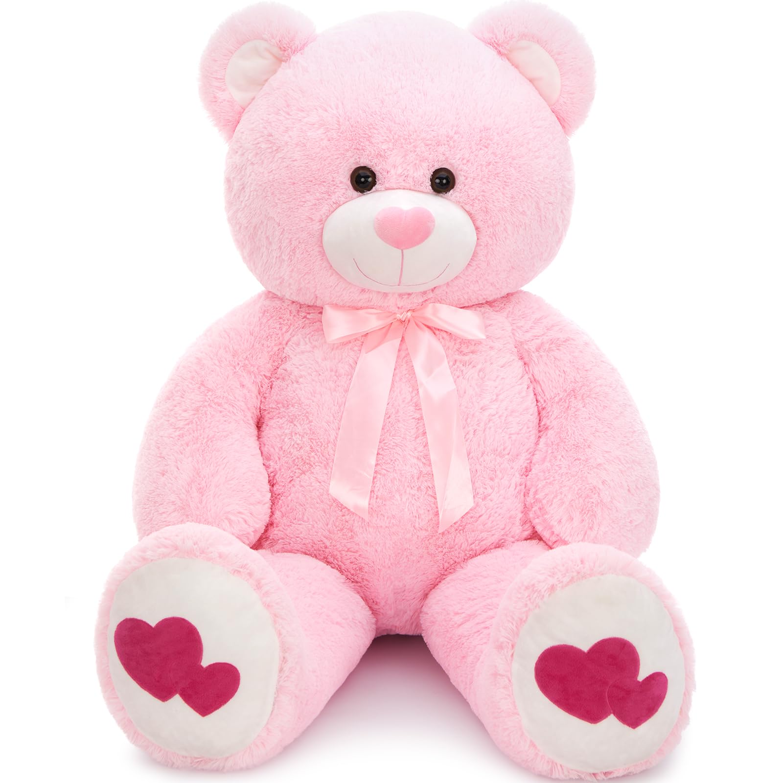 MorisMos Orso Peluche Gigante Rosa 120cm
