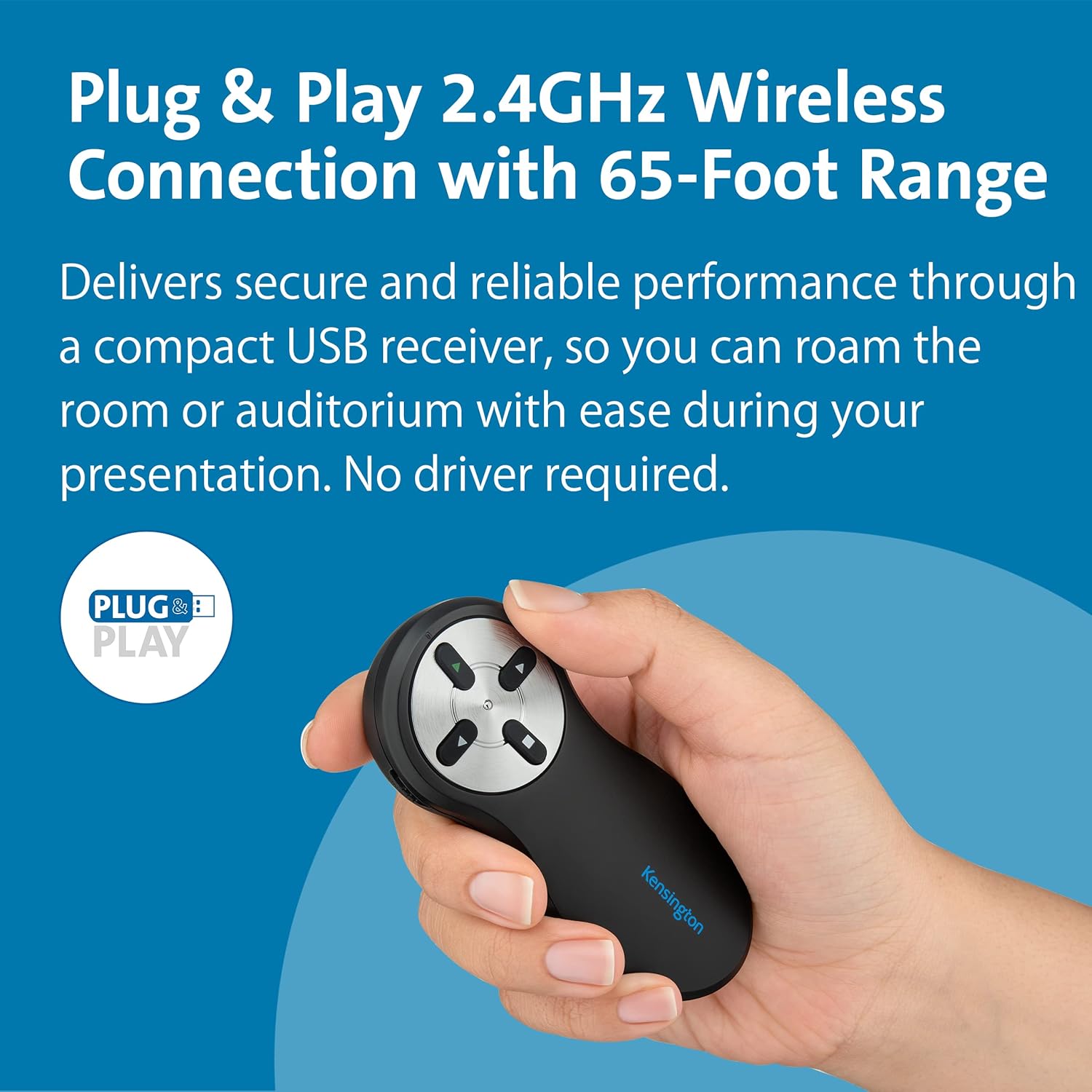 Kensington K33373EU Telecomando per Presentationi, senza Laser - immagine 4