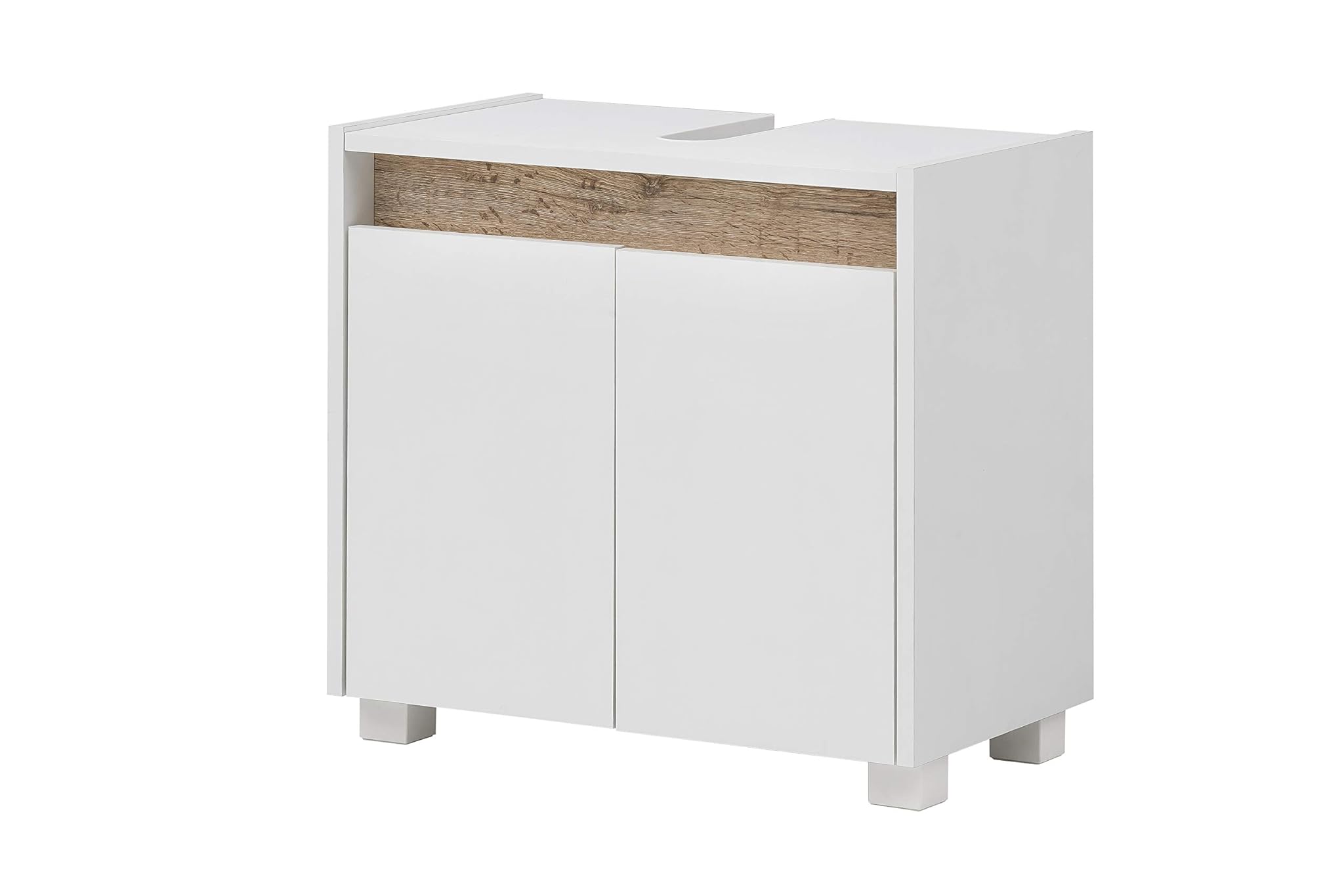 Schildmeyer Cosmo 146316 - Mobile base lavabo, bianco