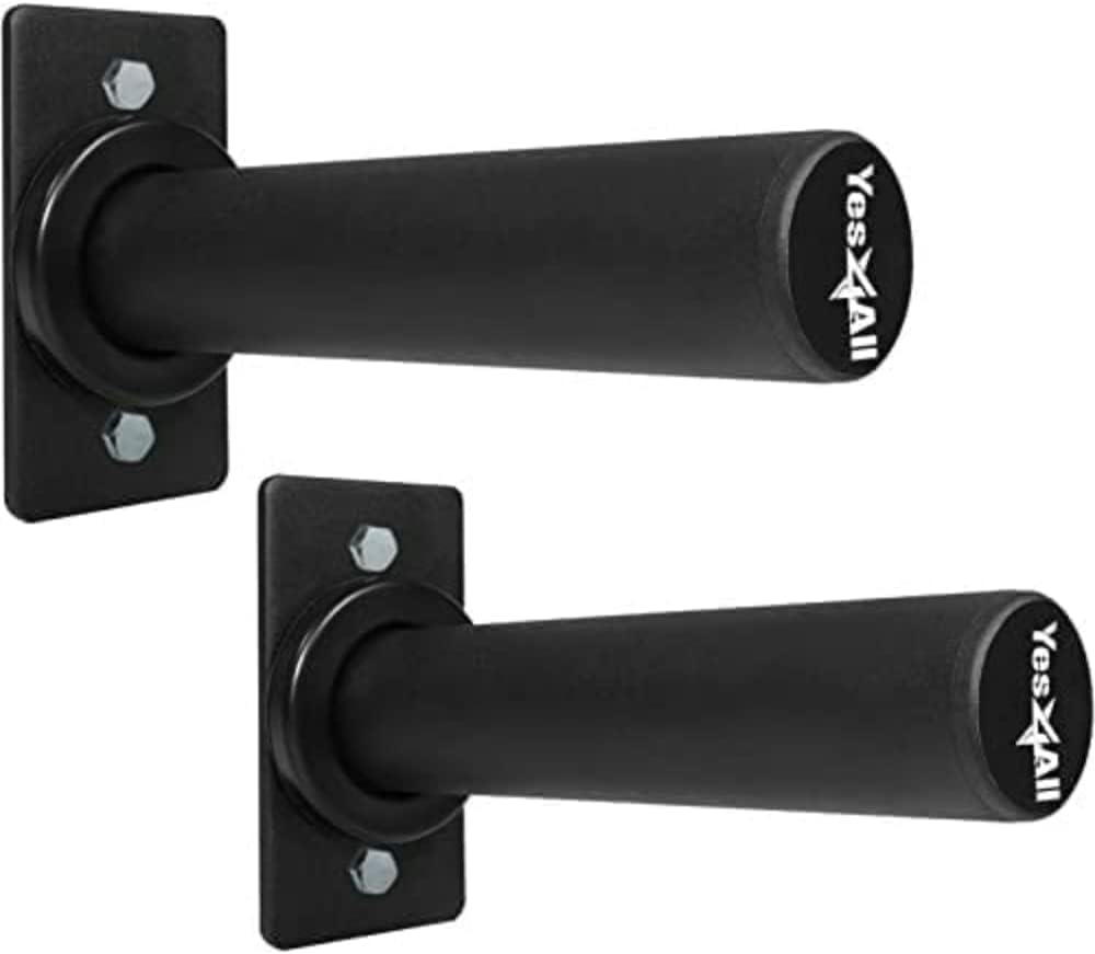 Yes4all Supporto a Parete per Dischi Pesi Olimpici