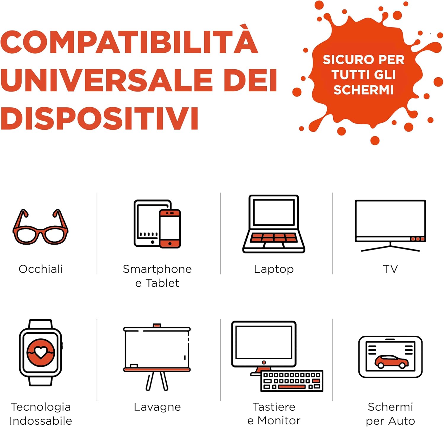 Whoosh! Screen Shine Pro Spray 500 ml Pulizia Schermo TV - immagine 3