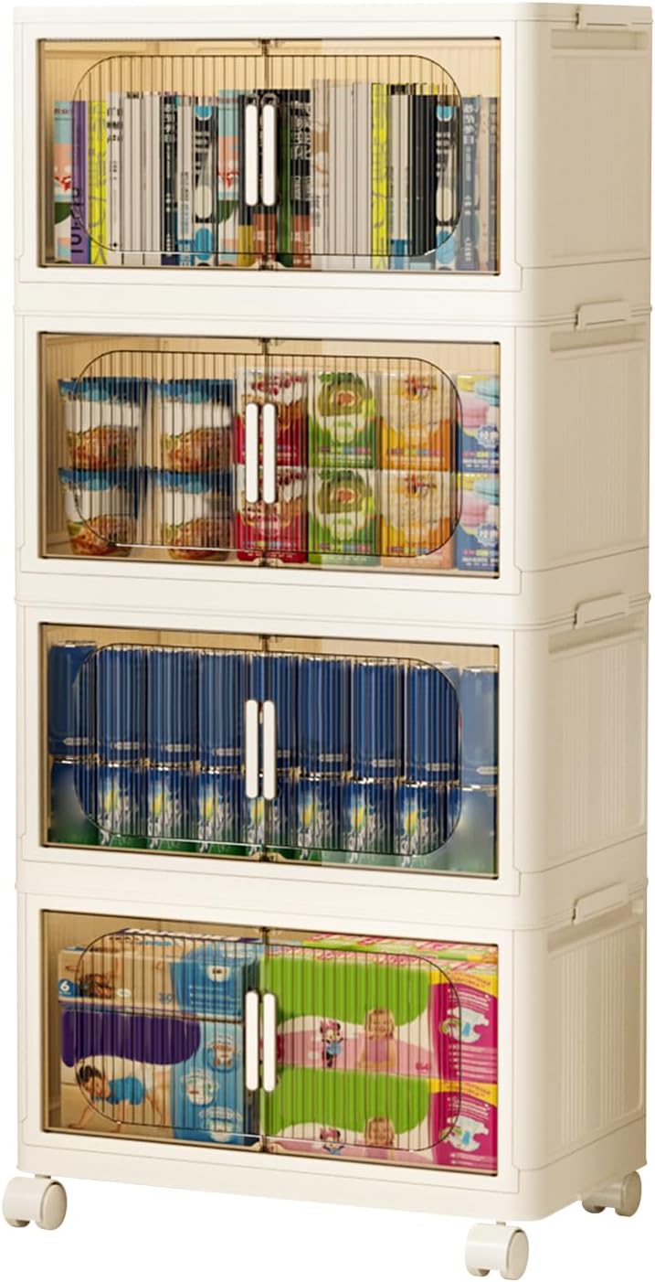 Ergocar Scatola di Stoccaggio Pieghevole a Doppia Apertura