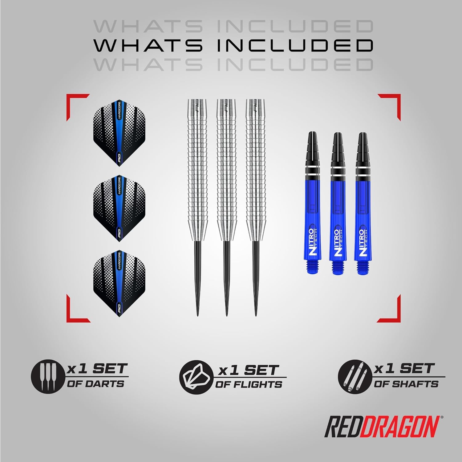 RED DRAGON Razor Edge Original Freccette Tungsteno - immagine 2