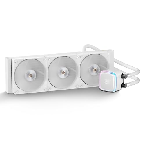 Iota L36 WH Liquid CPU Cooler AIO 360mm con Display Digitale