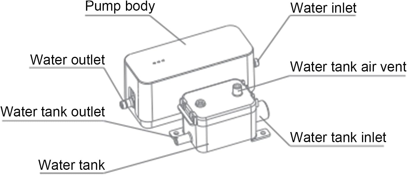 Pompa di Scarico Condensa Automatica AC110V‑240V - immagine 2