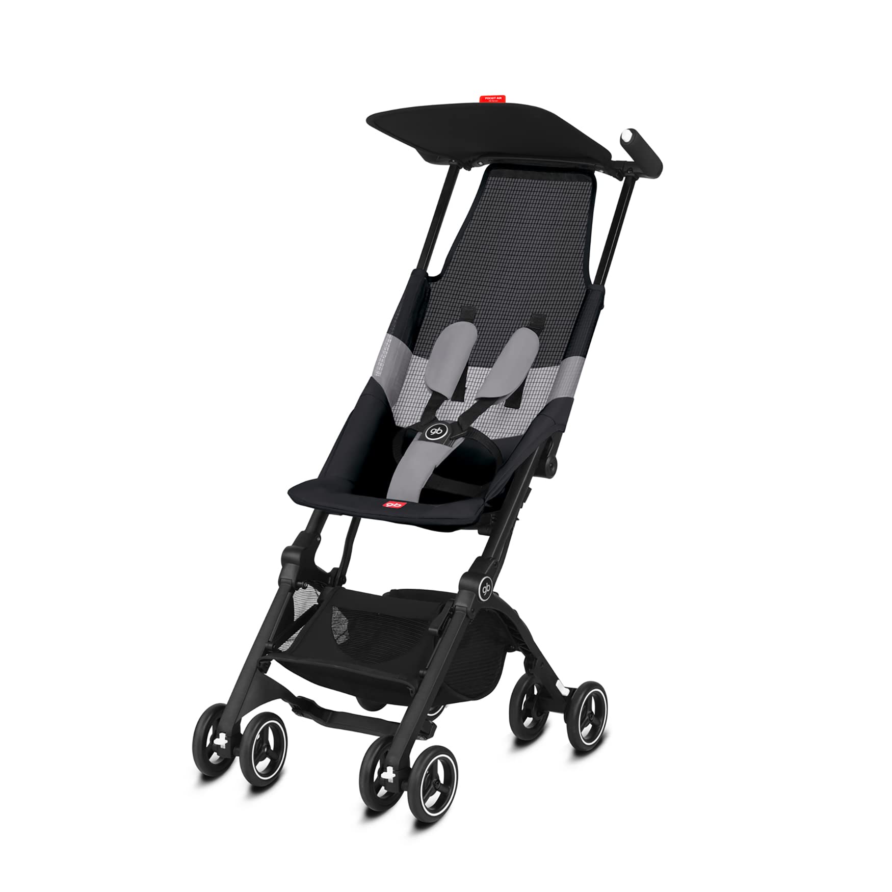 Gb Gold Passeggino Pockit+ Air All Terrain, Velvet Black