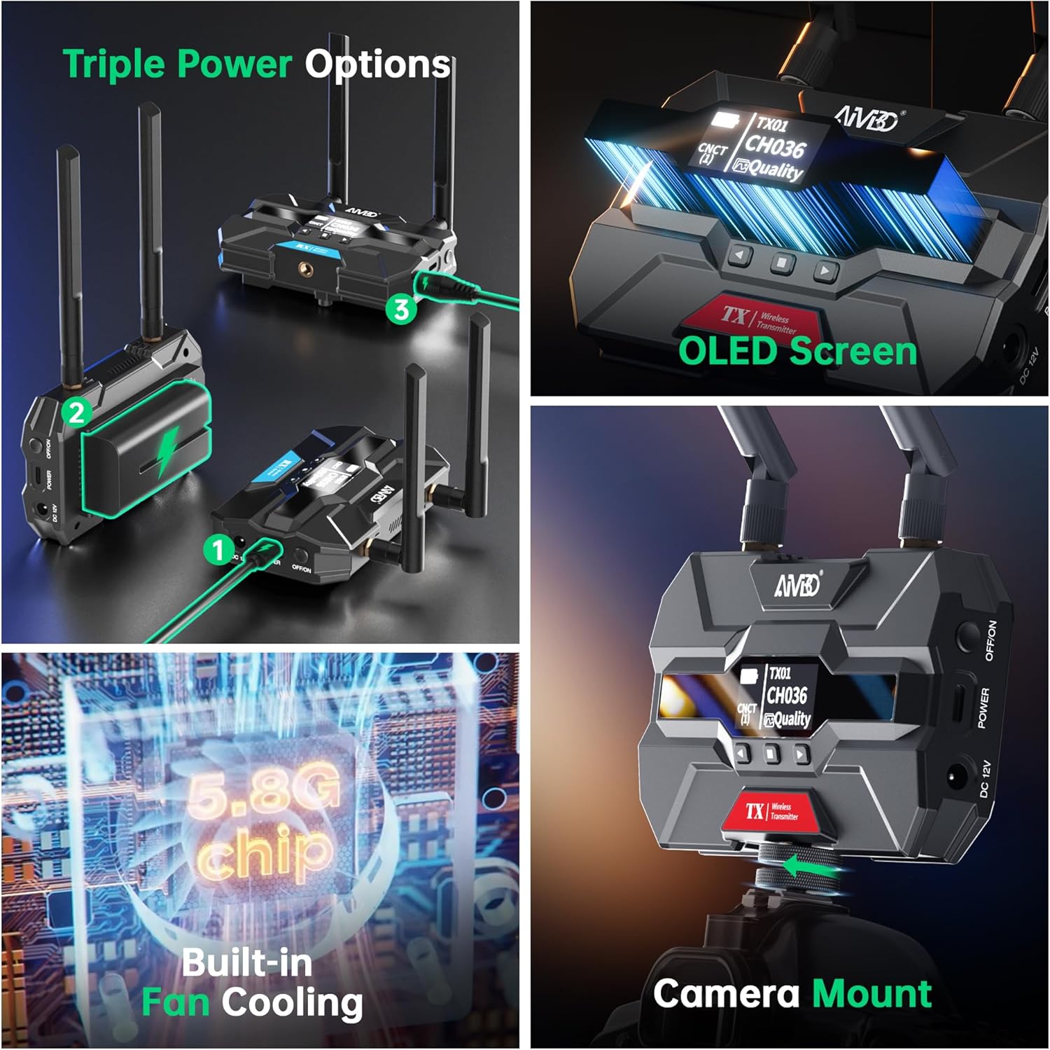 Timbootech HDMI Wireless Trasmettitore e Ricevitore Pro - immagine 4