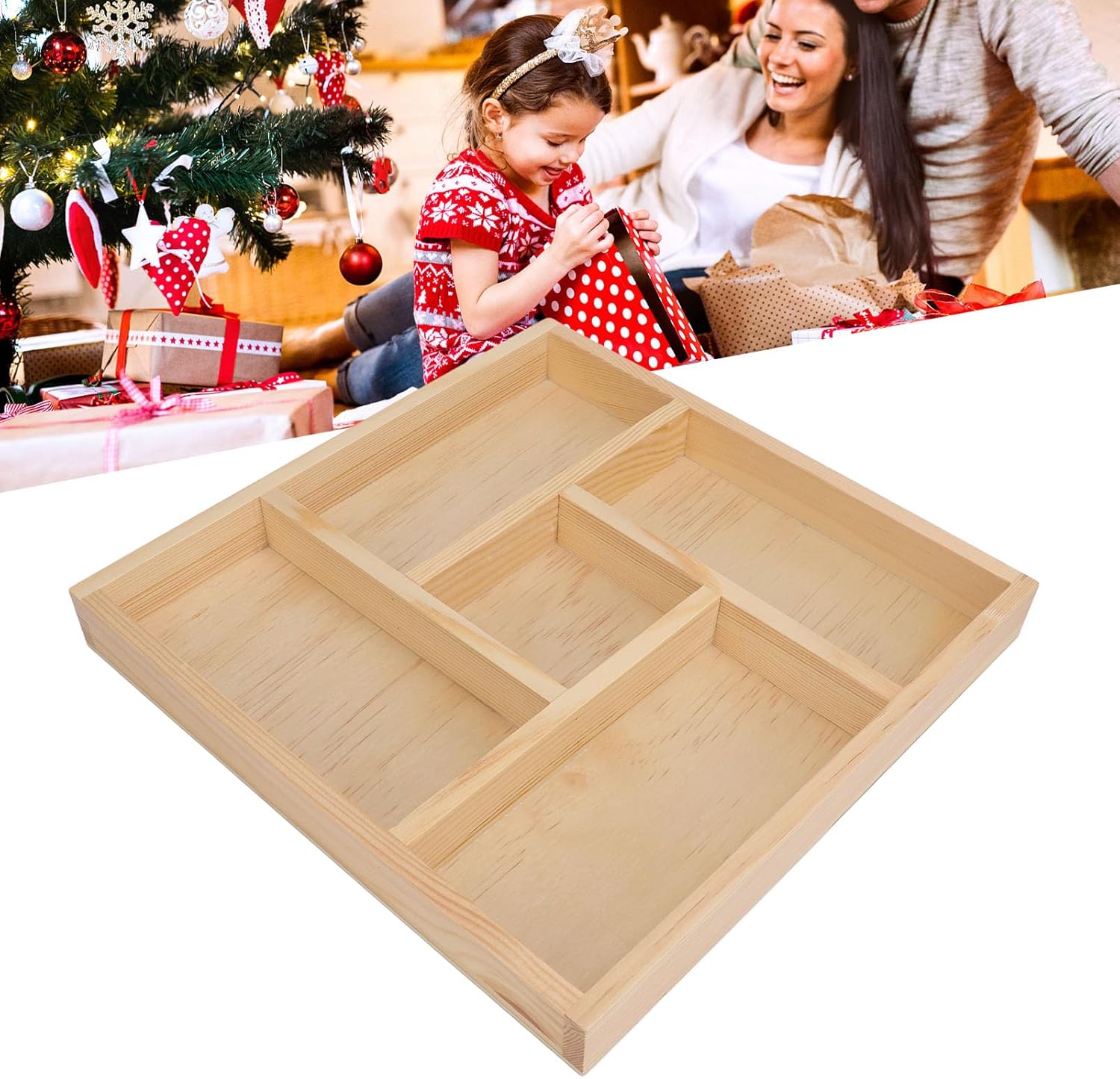 Tnfeeon Contenitore Sensoriale in Legno - immagine 4