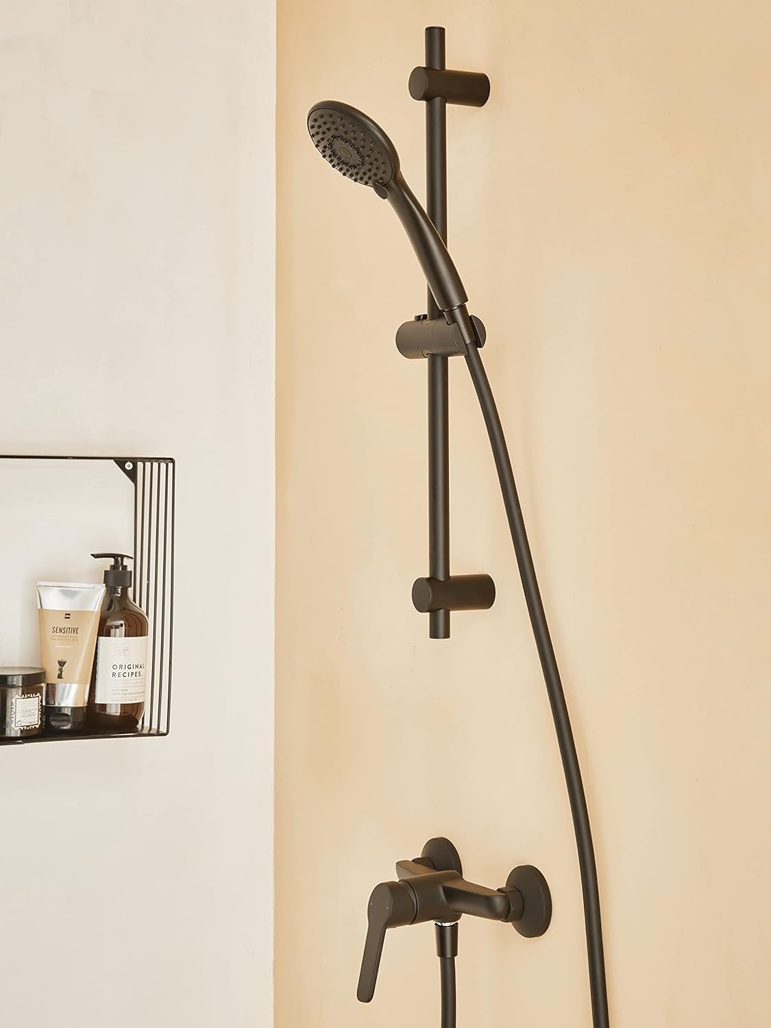 Jacob Delafon Set Miscelatore Doccia Aimé Nero Opaco - immagine 3