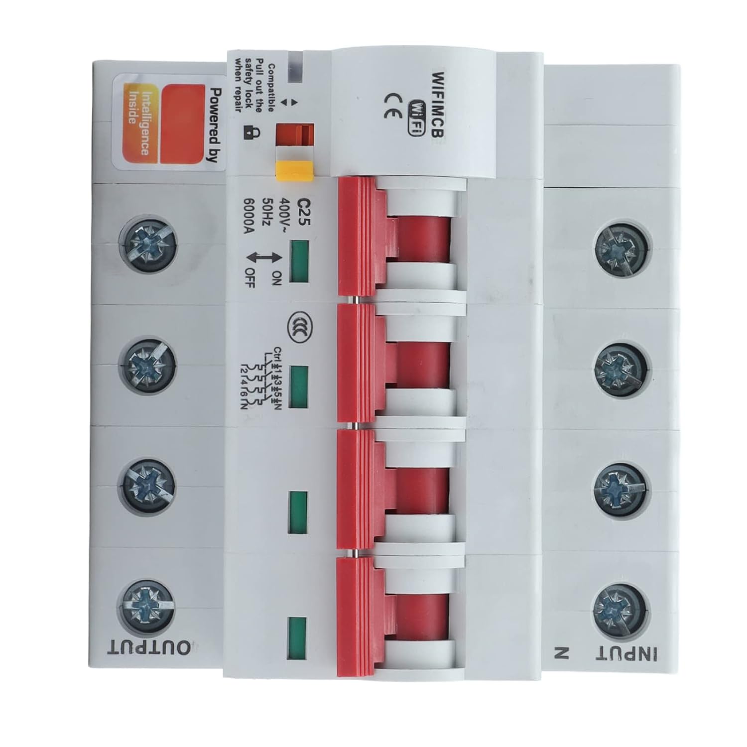 Interruttore Automatico WiFi Smart 4P AC 400V 25A - immagine 2