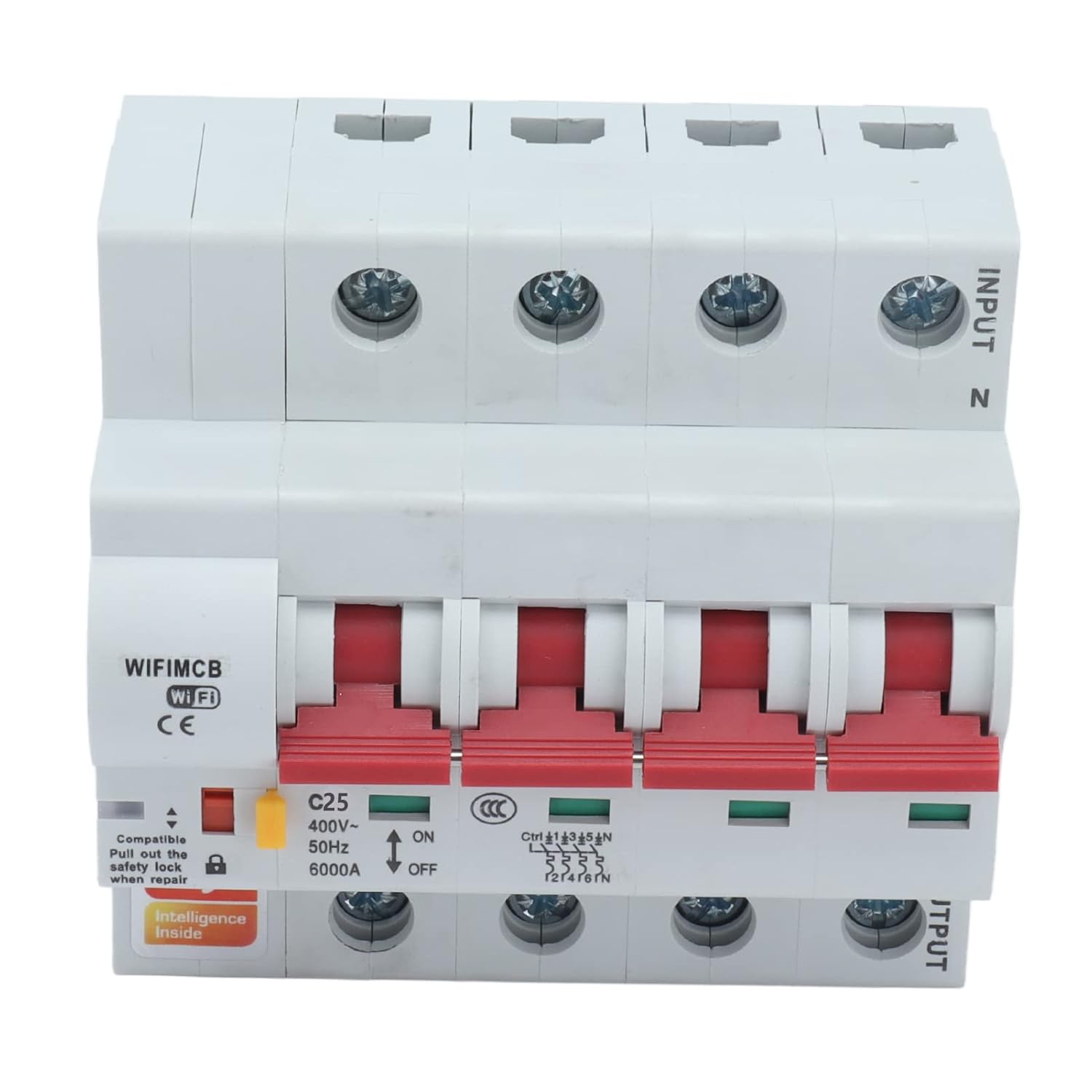 Interruttore Automatico WiFi Smart 4P AC 400V 25A - immagine 5