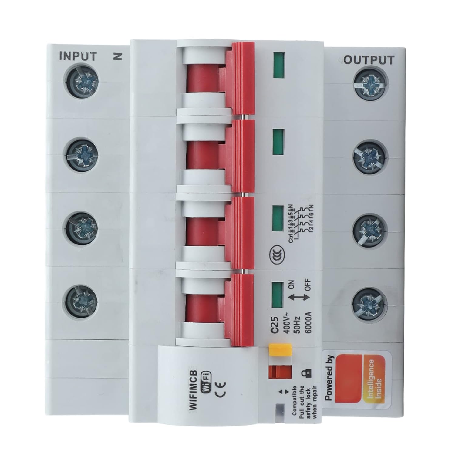 Interruttore Automatico WiFi Smart 4P AC 400V 25A - immagine 6