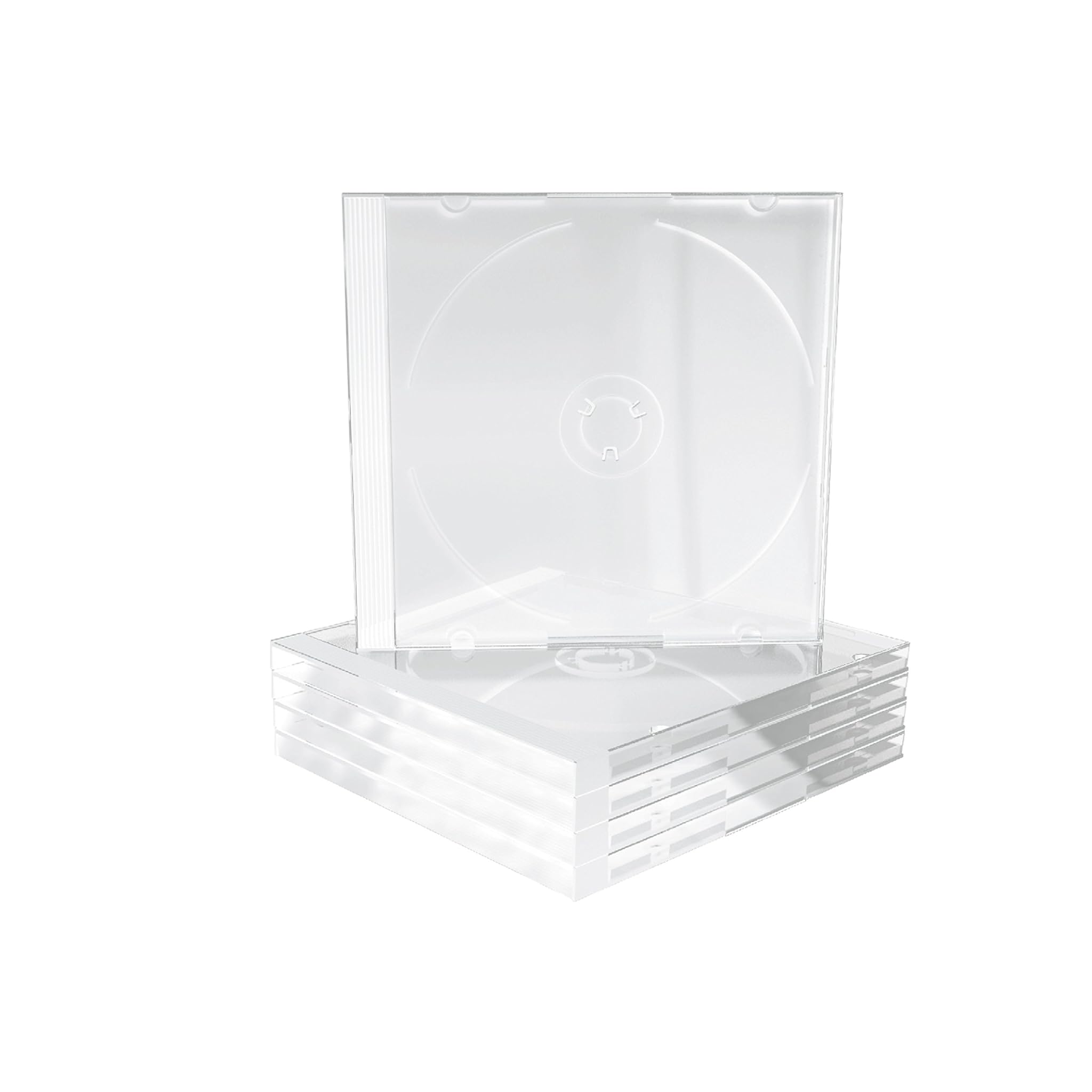 MediaRange BOX24 Custodia per CD (100) Trasparente 10,4 mm