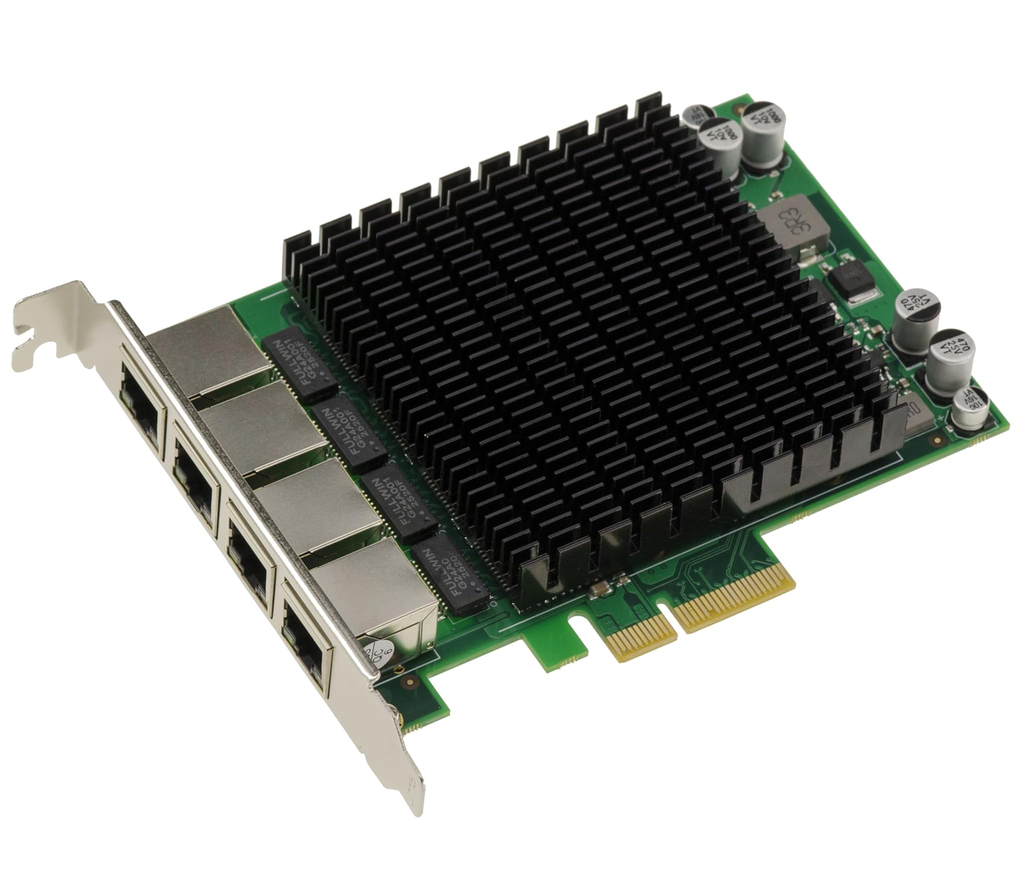 Kalea-informatique Scheda Rete PCIe x4 Gigabit 4 Porte