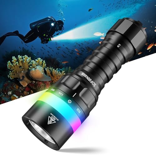 sofirn SD08 Torcia Subacquea Professionale 3200 Lumen