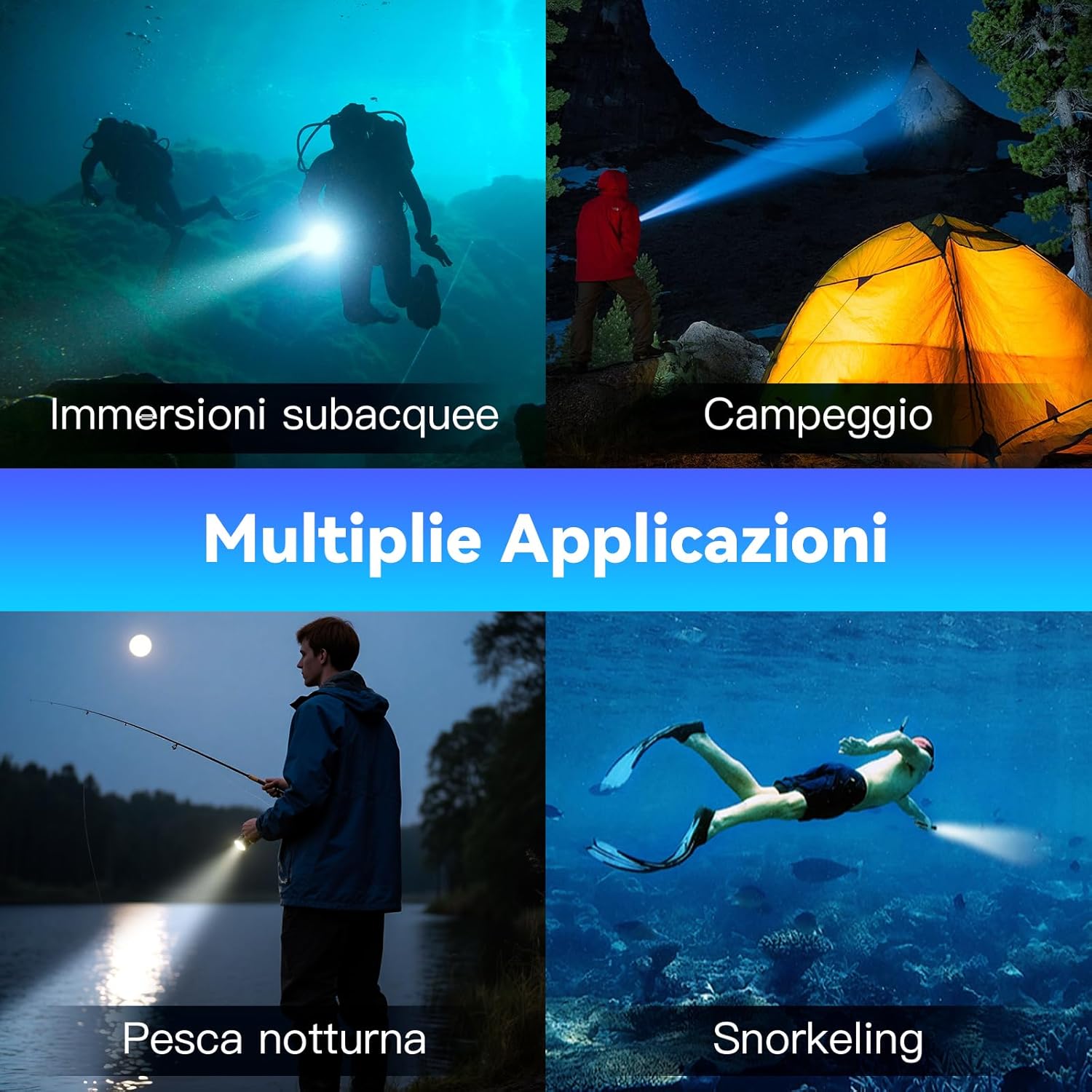 sofirn SD08 Torcia Subacquea Professionale 3200 Lumen - immagine 6