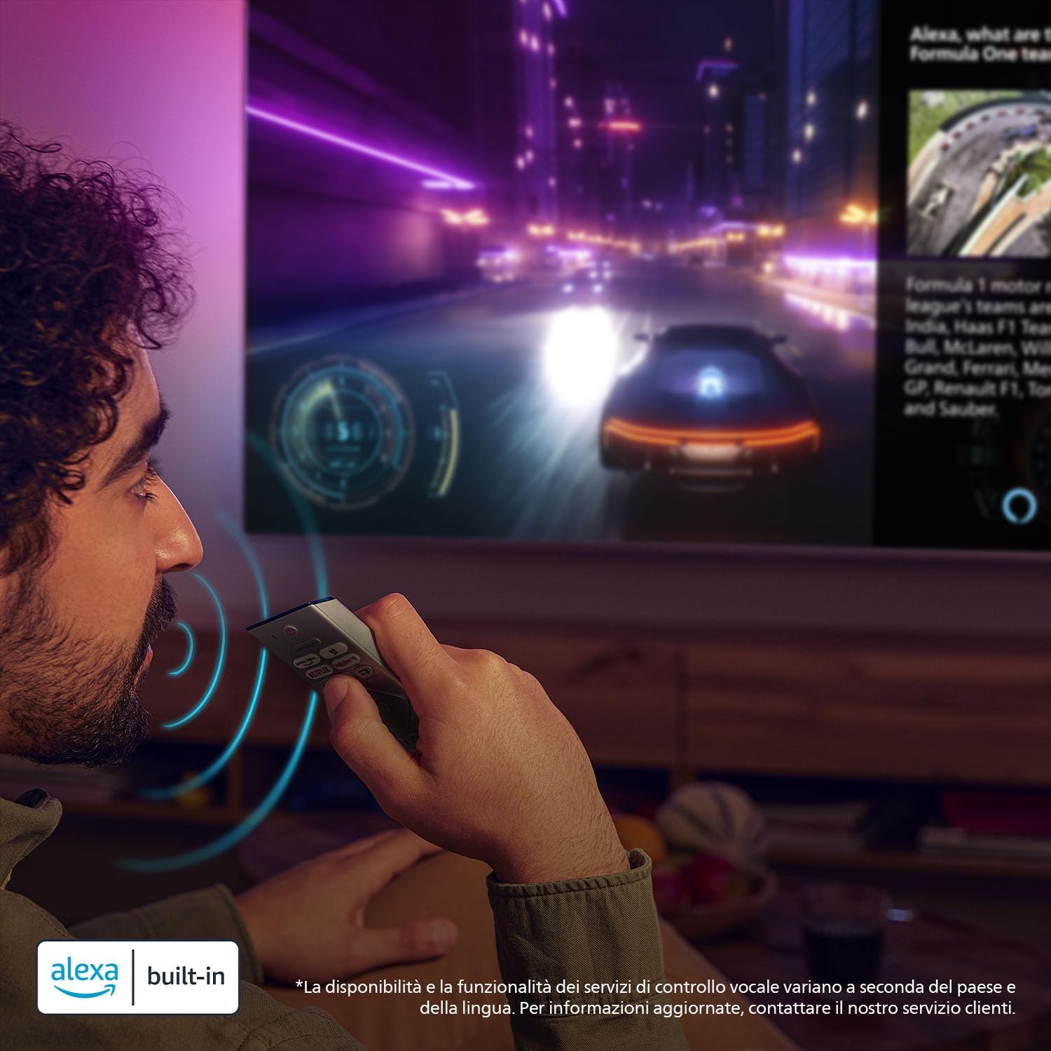 Philips Ambilight 43PUS8200 4K LED Smart TV 43'' - immagine 8