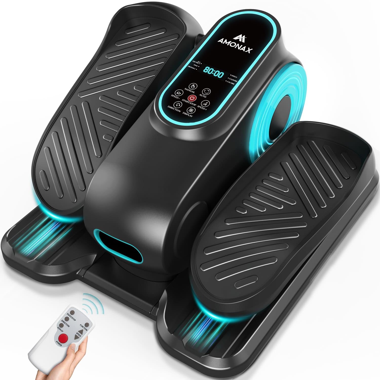 Amonax Macchina Ellittica Motorizzata da Casa Seduta