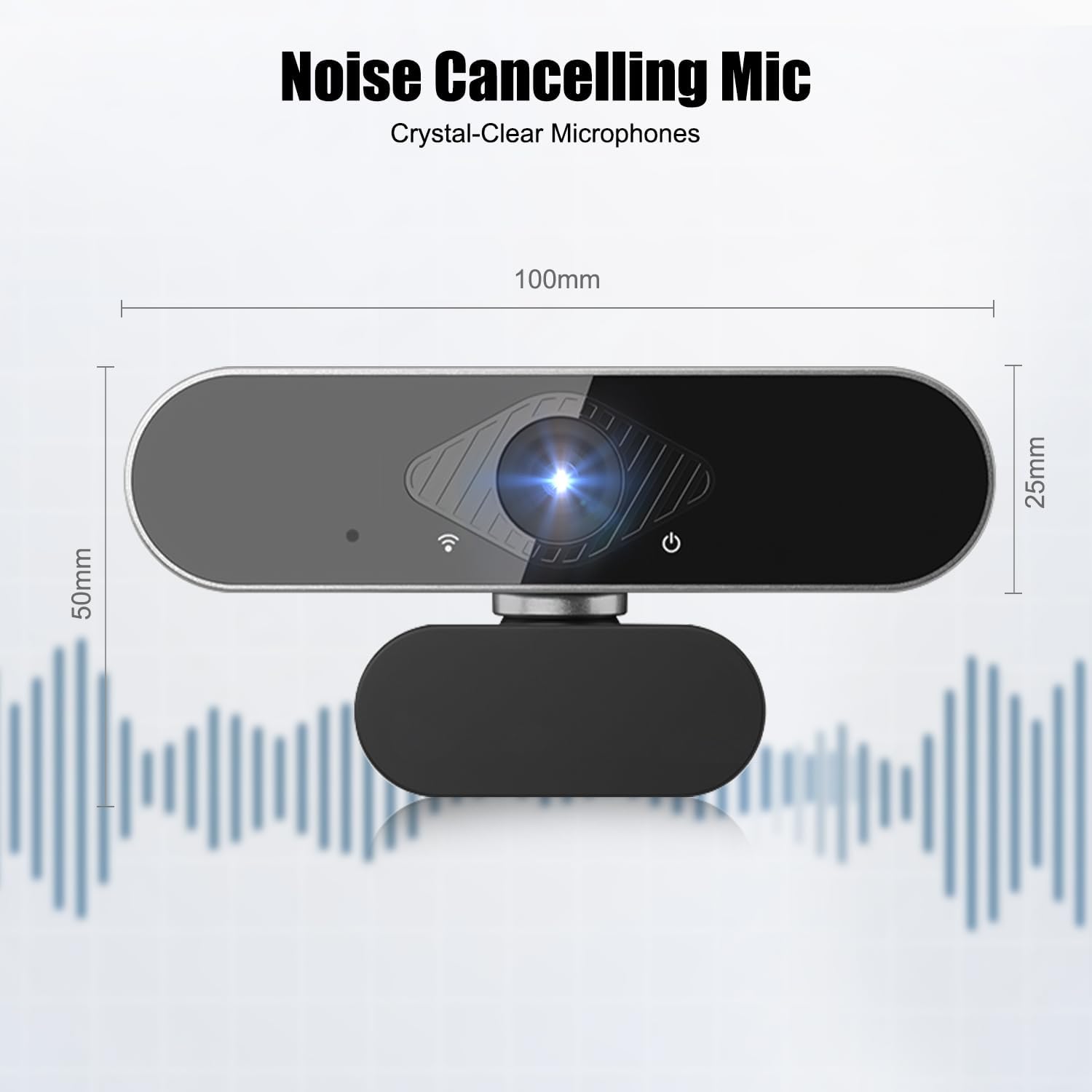 Webcam PC con Microfono USB Full HD 1080p - immagine 4