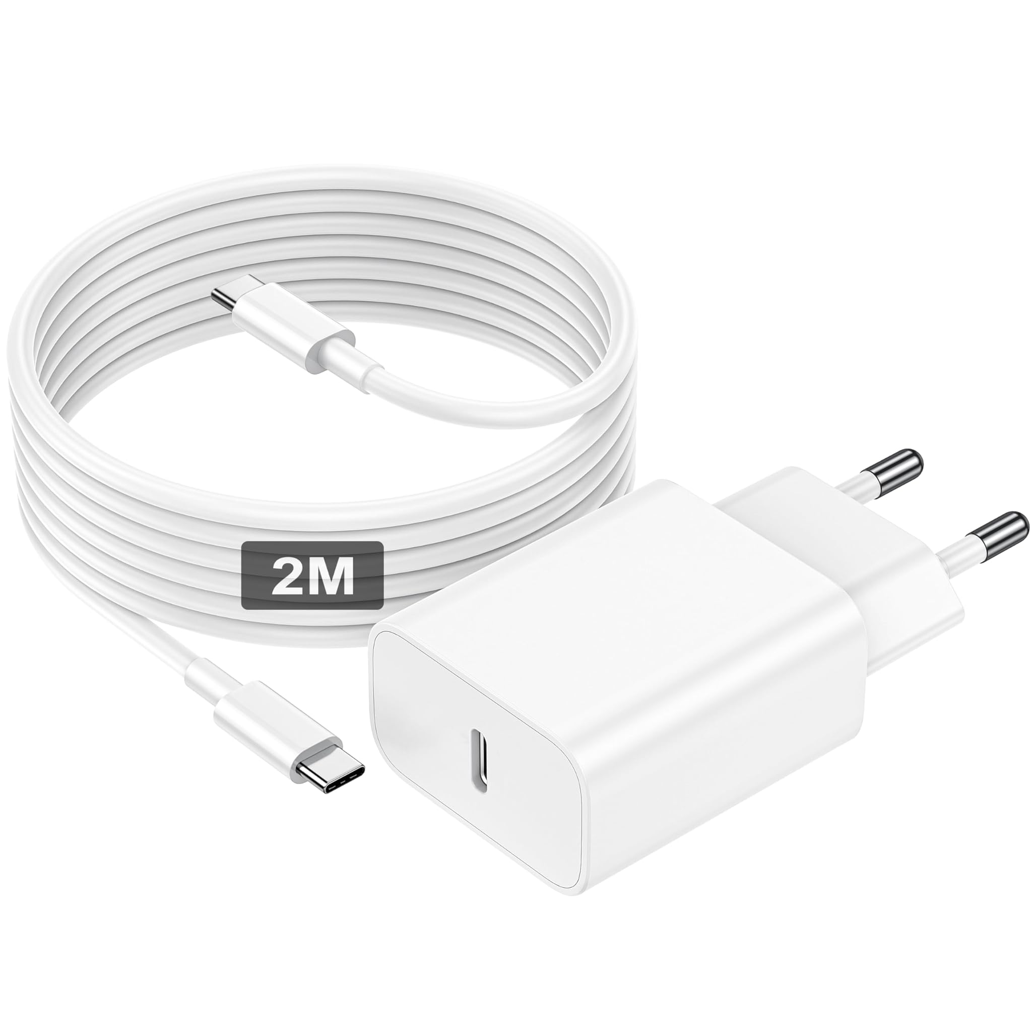 Caricatore USB-C 30W con Cavo 2M