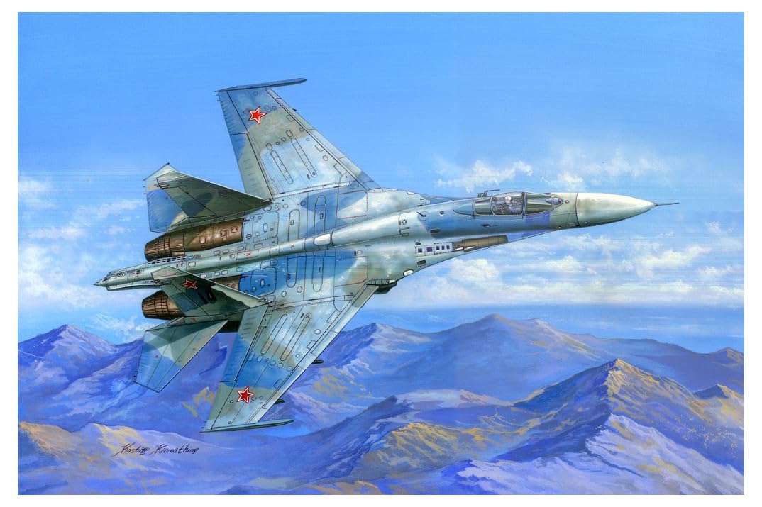 Hobbyboss 207.545,9 cm su-27 Flanker B Model Kit, Scala 1: 48