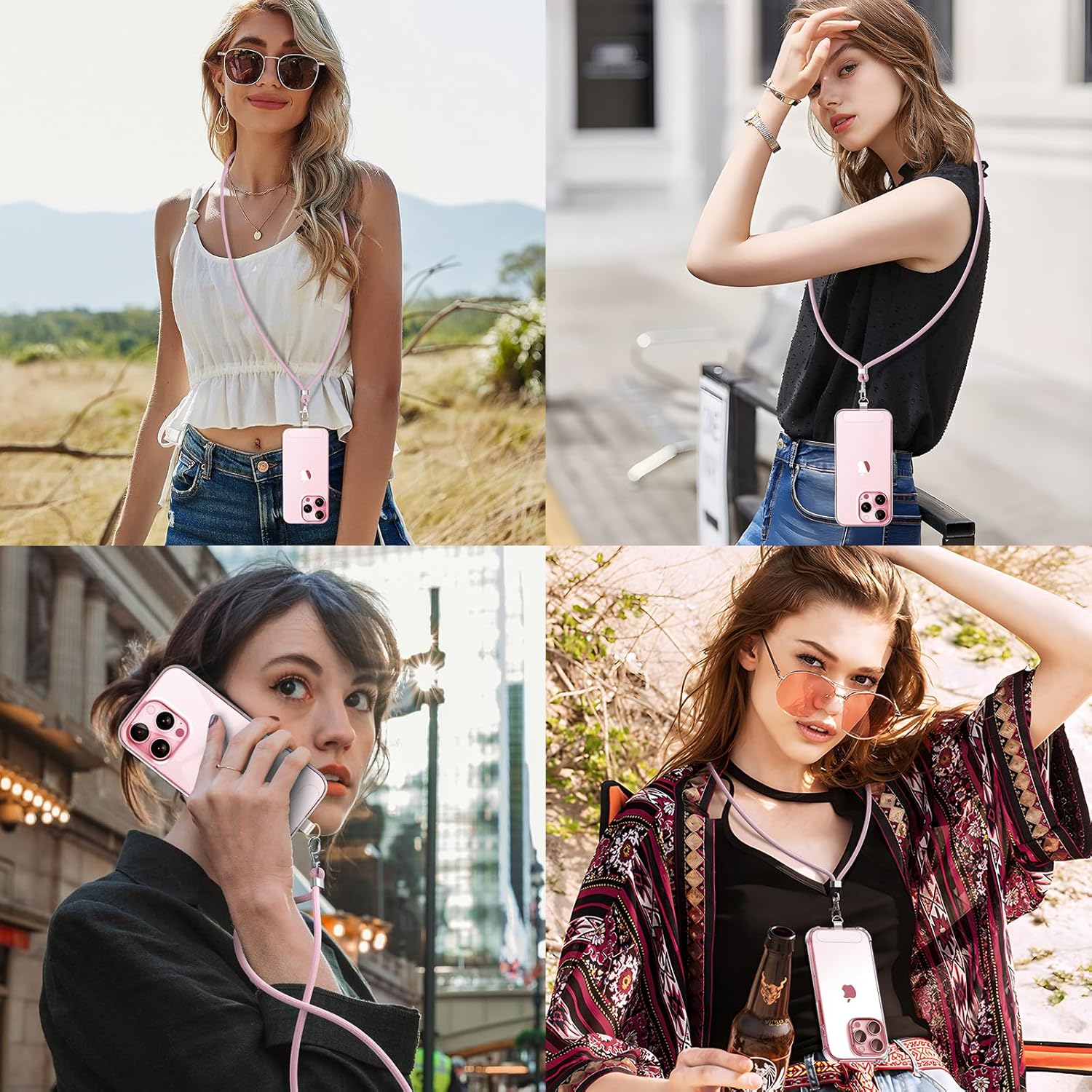 Cinturino Universale per Cellulare con 2 Toppe - immagine 3