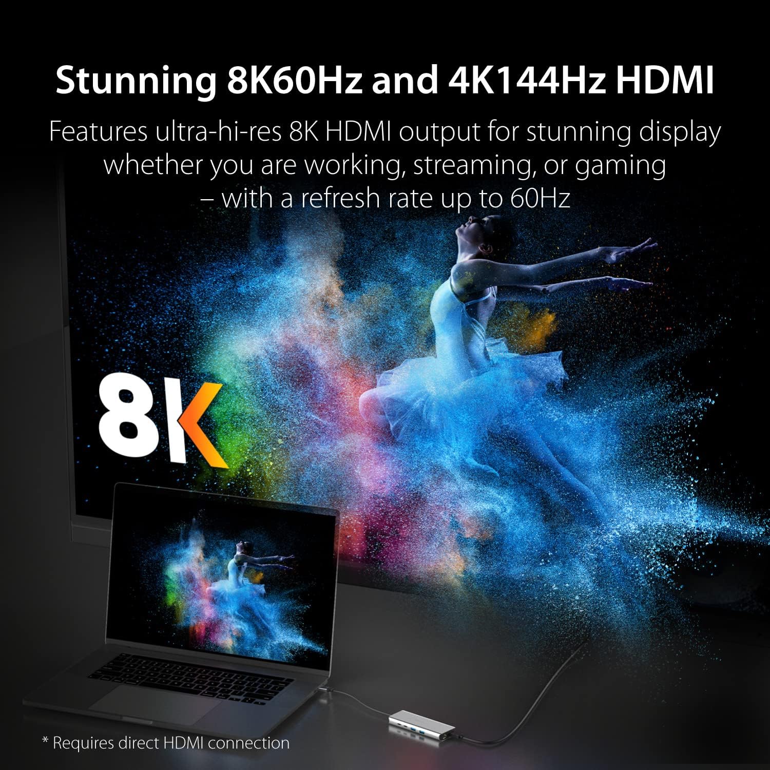 J5create USB4 8K Multi-Port Hub 6 in 1 - immagine 4