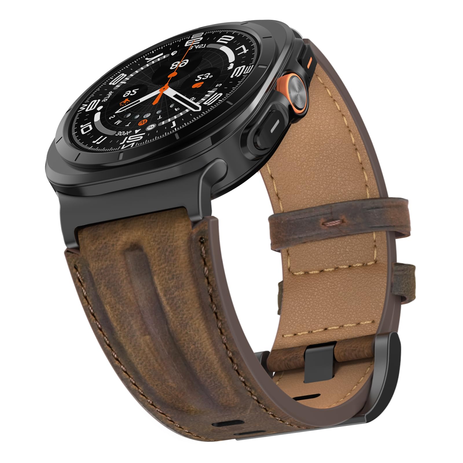 Cinturino in Vera Pelle per Samsung Galaxy Watch Ultra 47mm