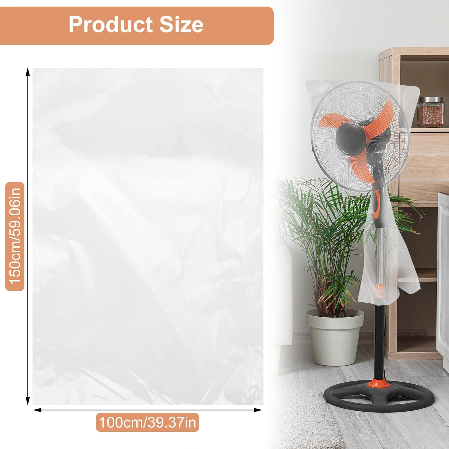 Hejo Sacchetti Plastica Trasparenti Extra Grandi (4 Pezzi) - immagine 2