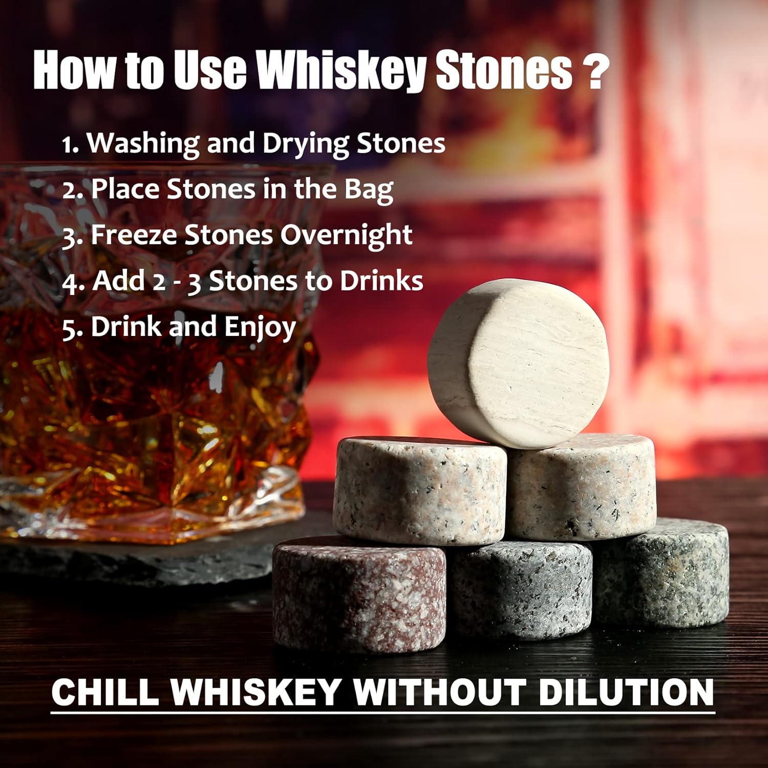 Set Regalo Pietre e Bicchieri da Whisky - immagine 4