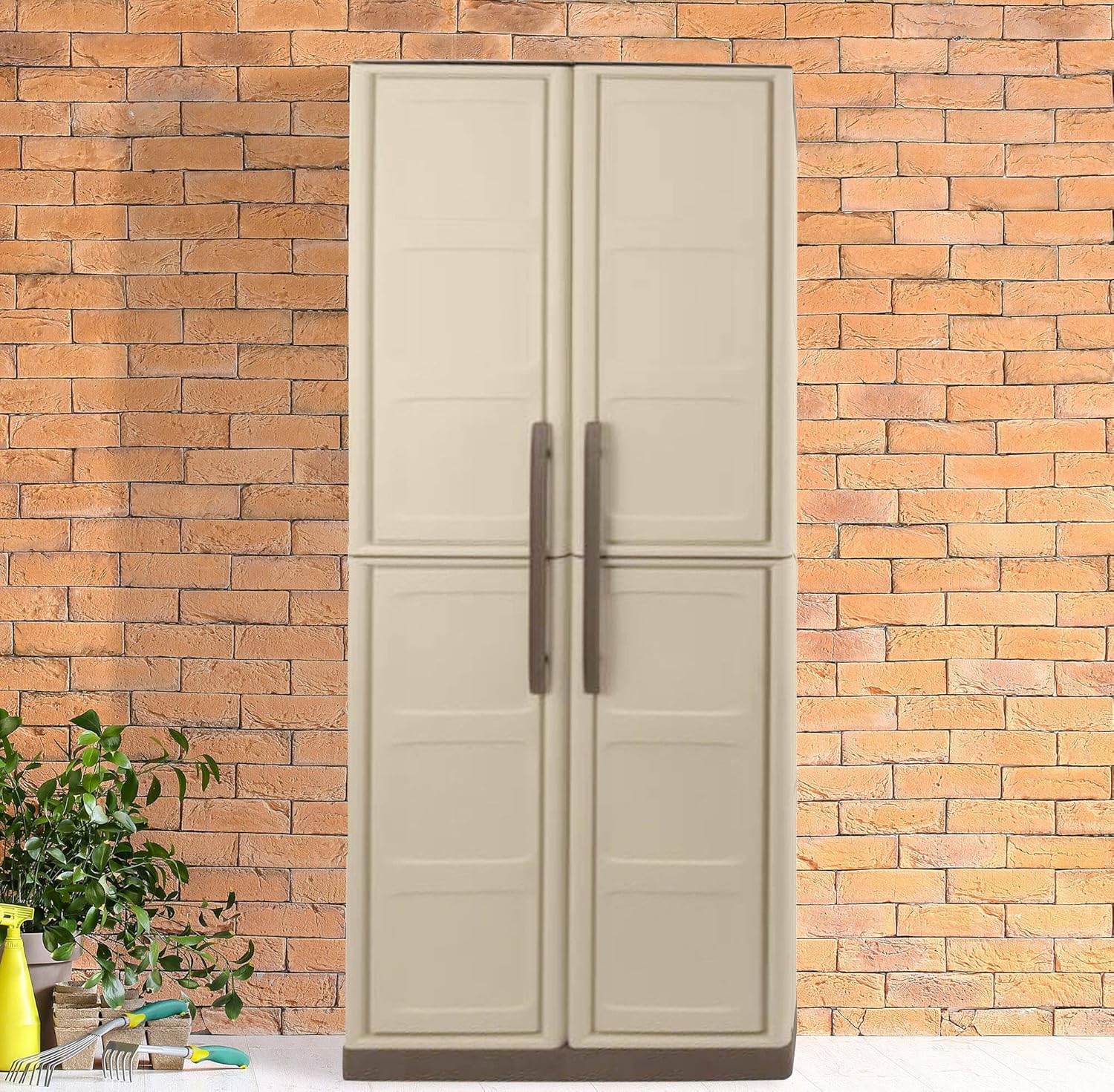 dmora Armadio da Esterno Marchin 70x39h165 cm