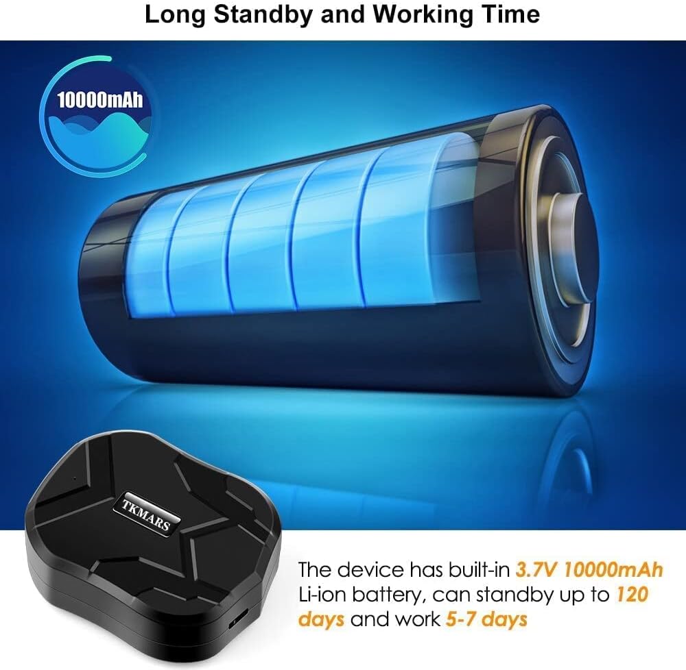 GPS Tracker Auto 10000mAh 4G TK905B - immagine 6