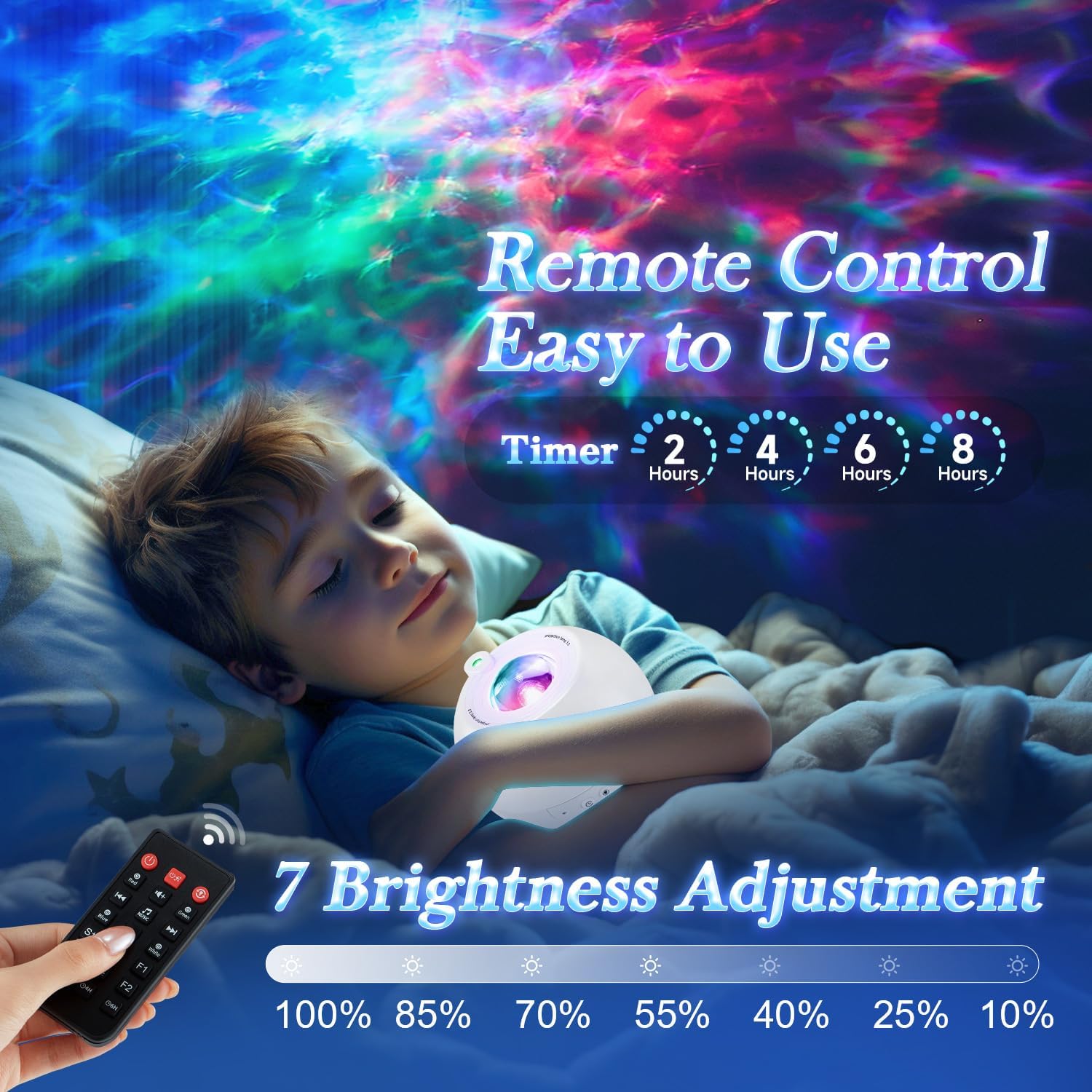 Proiettore Cielo Stellato per Bambini con Bluetooth - immagine 5