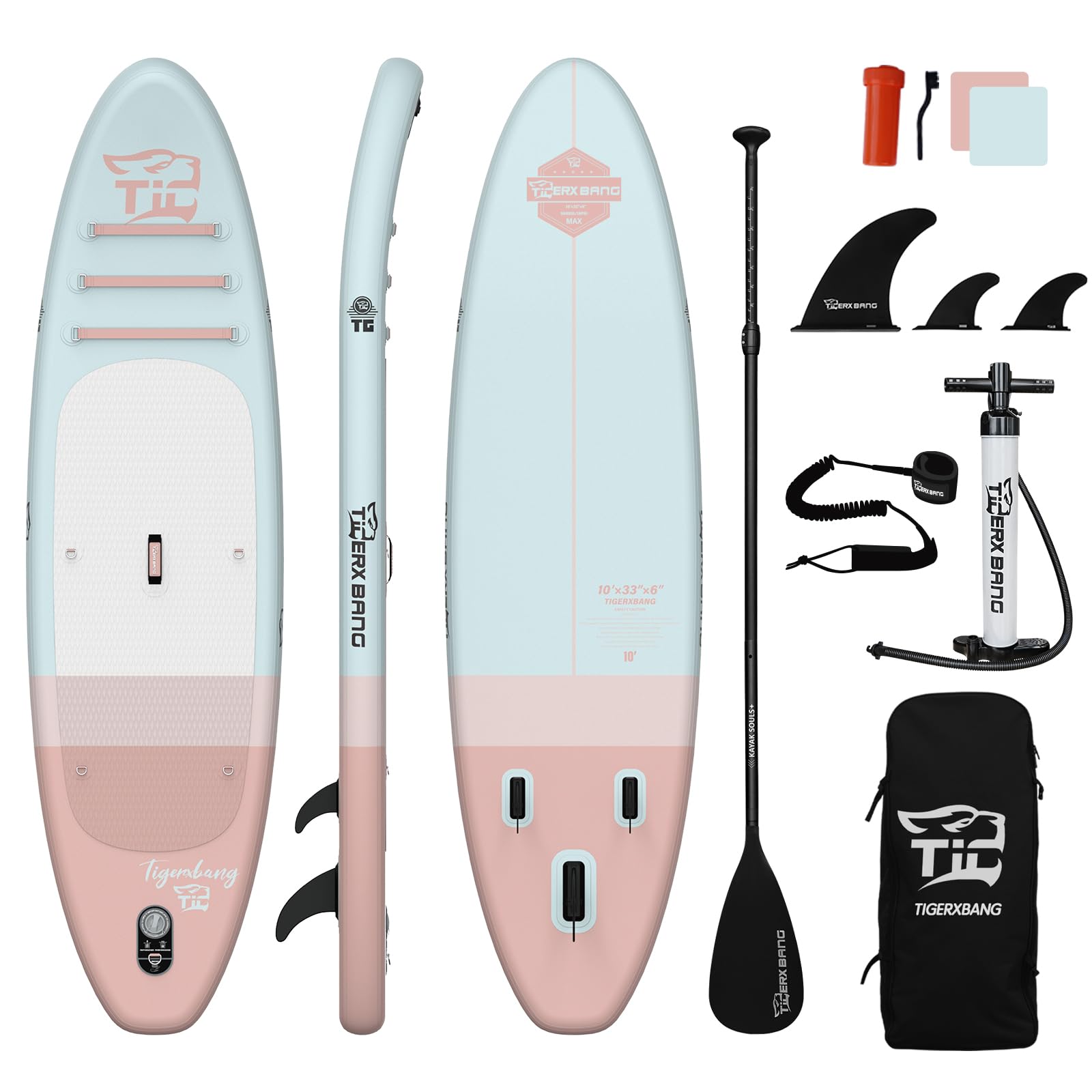 Tigerxbang Tavola SUP Gonfiabile per Tutti i Livelli