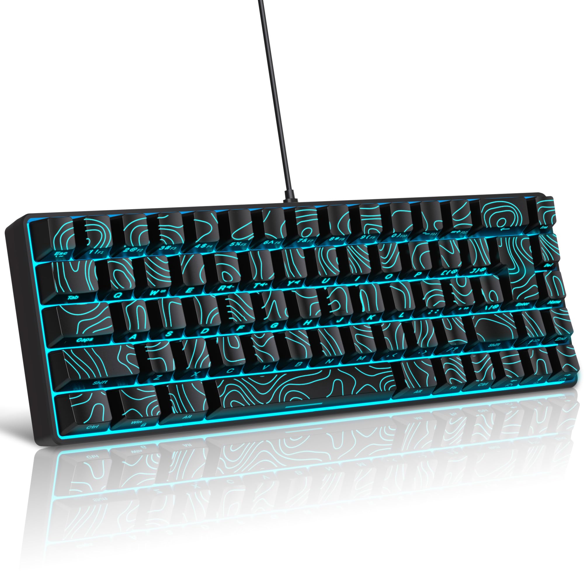 68 tasti, gradient nero