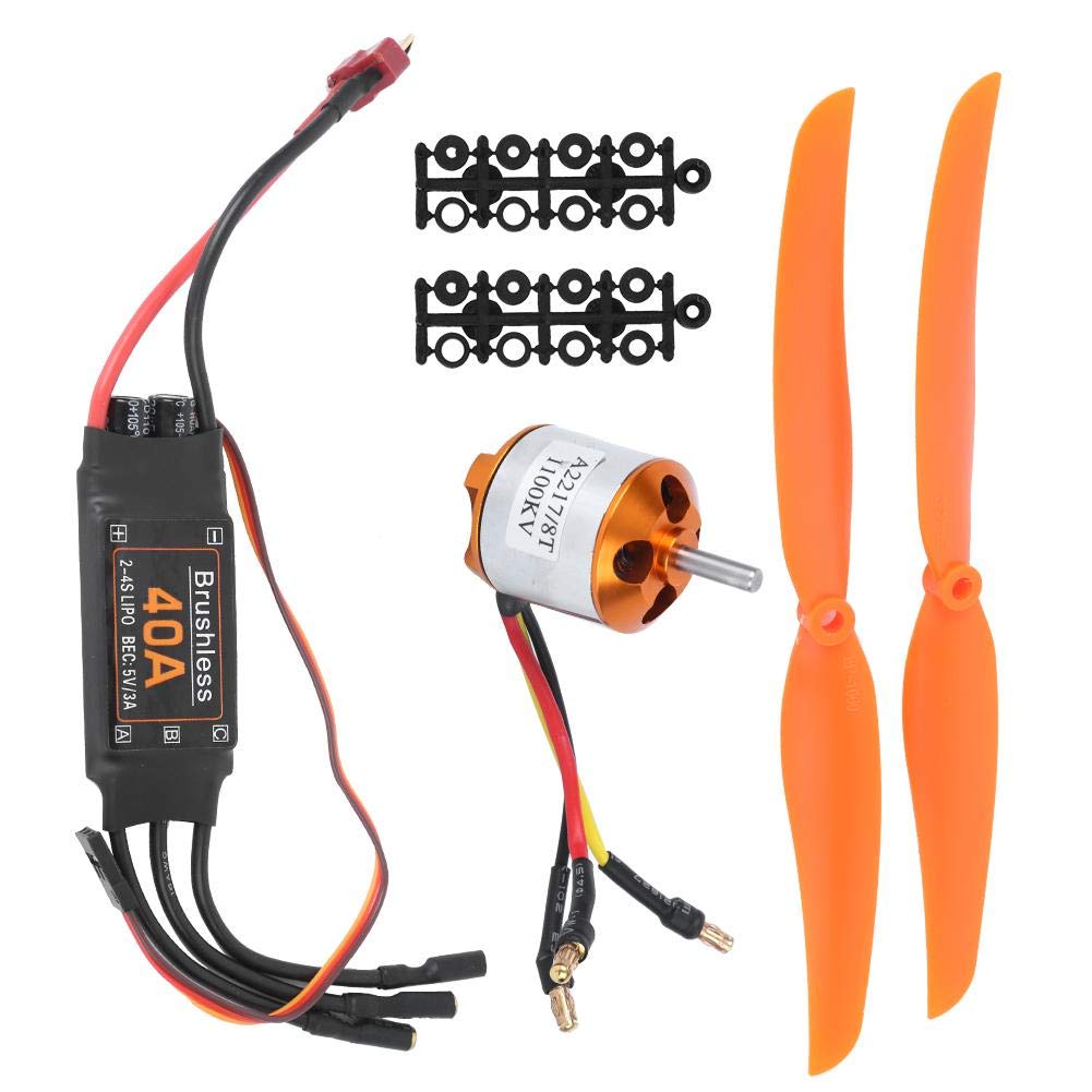 Dilwe Kit Alimentazione Aereo RC Motore Brushless 1100KV - immagine 6