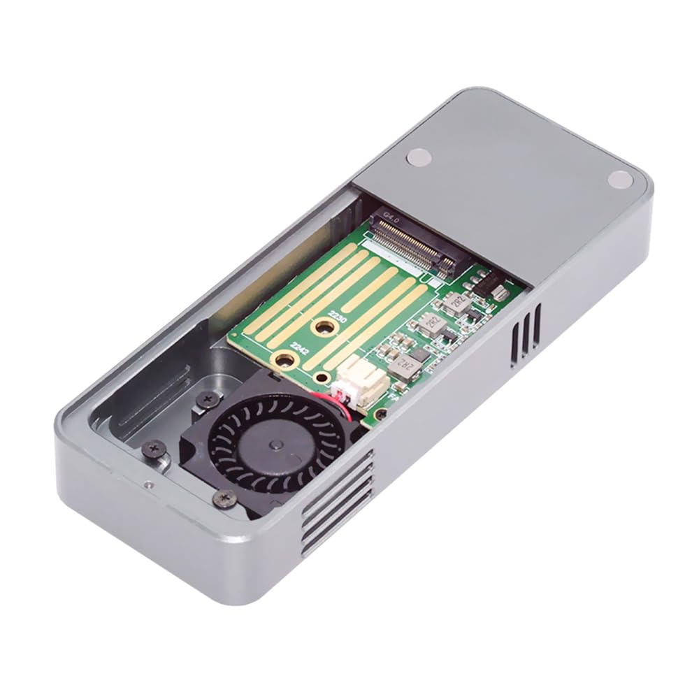 Nfhk Tipo C USB4 40Gbps a PCI-E 4.0 X4 SSD NVME