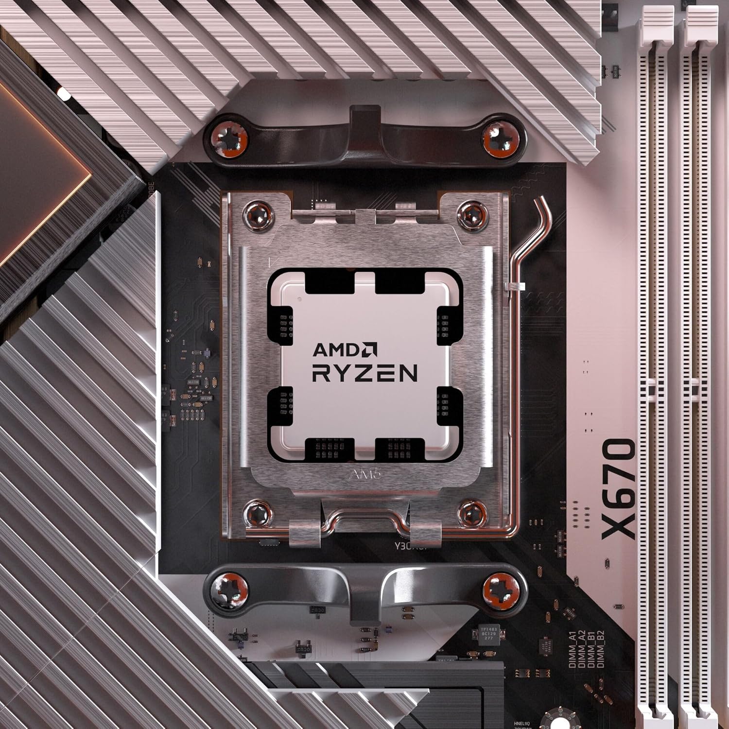 Processore Amd Ryzen 5 8400F (6 Core/12 Threads) - immagine 7