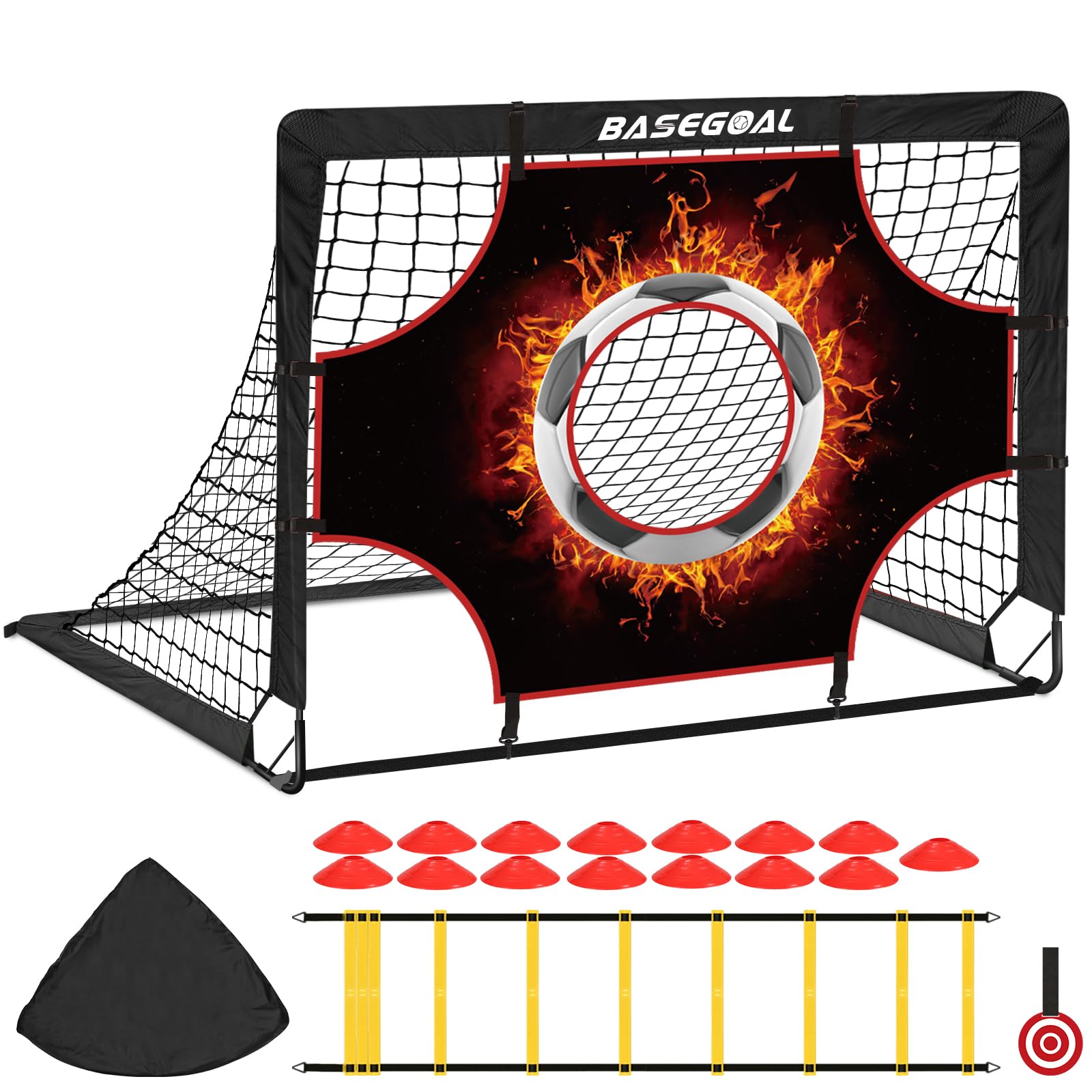 Porta da Calcio Pieghevole 120x90cm per Bambini