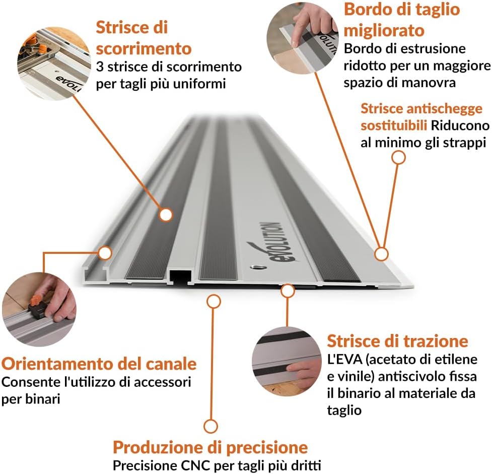 Evolution Power Tools ST2800-G2 - Guida per Seghe Circolari - immagine 2