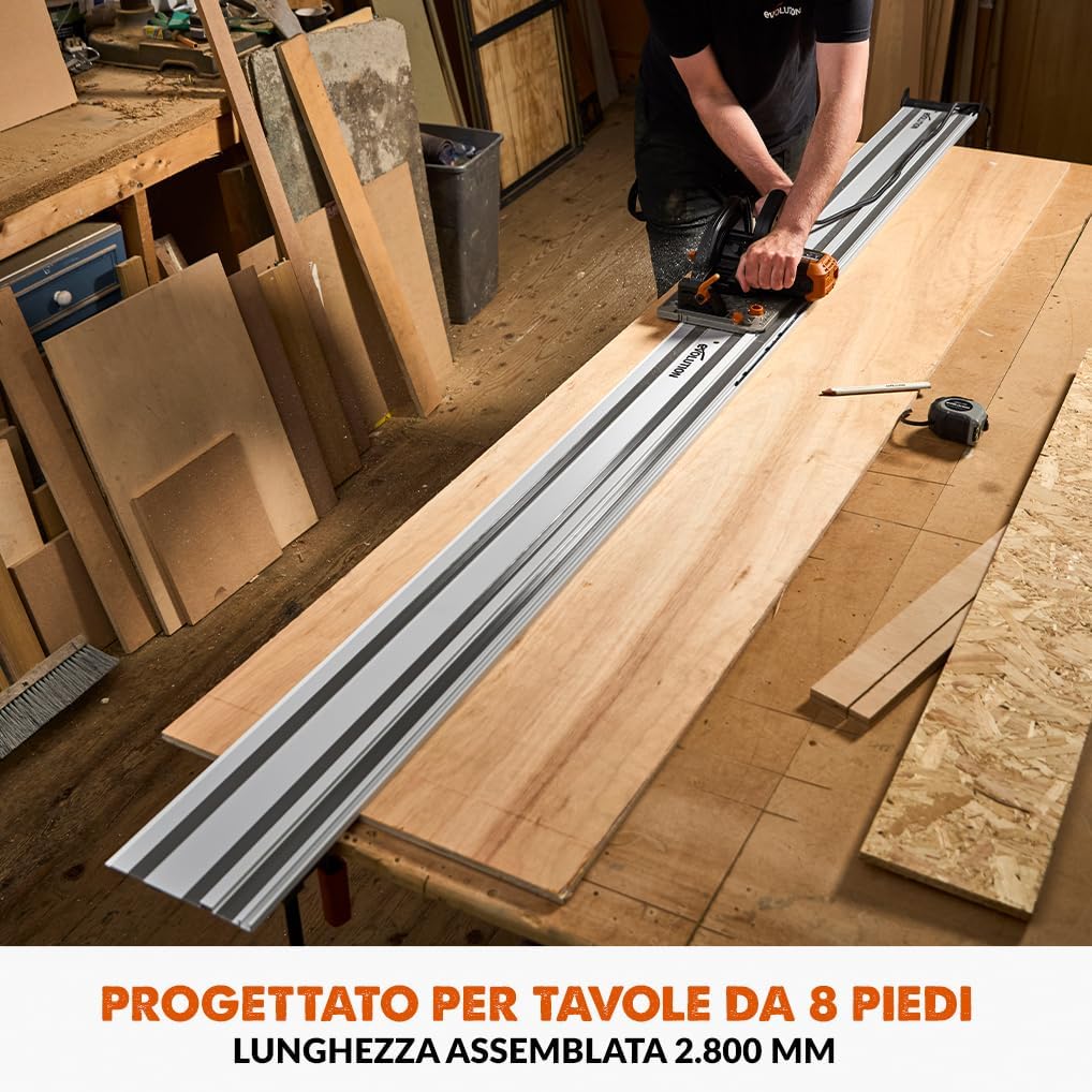 Evolution Power Tools ST2800-G2 - Guida per Seghe Circolari - immagine 5