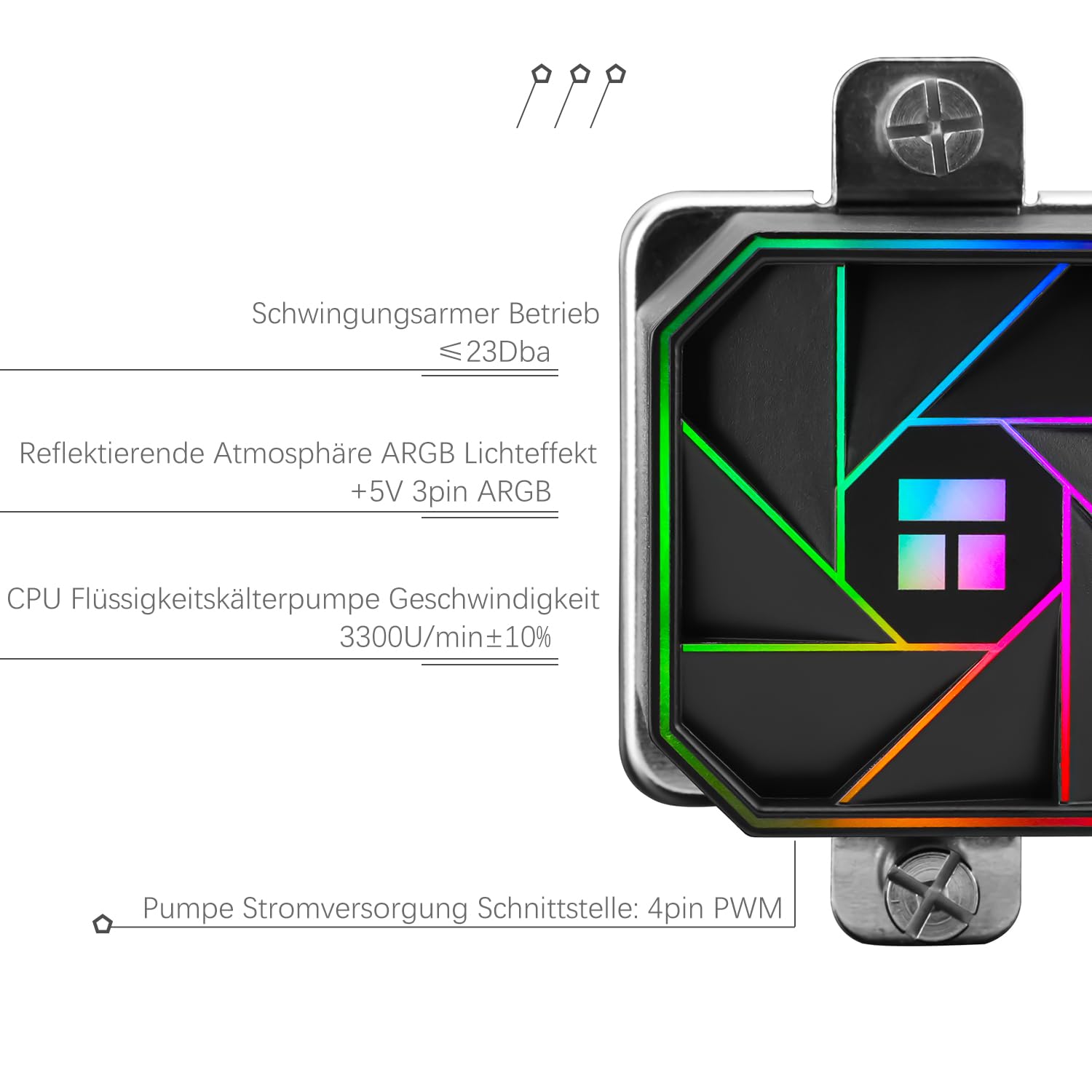 Aqua Elite 360 V3 - Raffreddamento CPU AIO ARGB - immagine 3