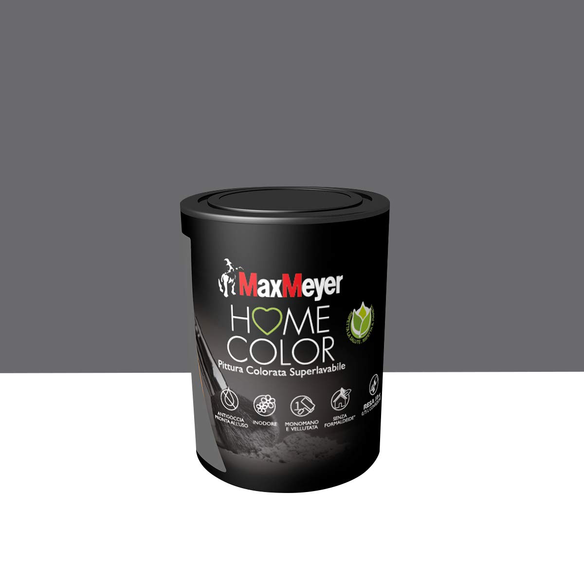 MAXMEYER PITTURA COLORATA SUPERLAVABILE HOME COLOR SMOKE 0,75L
