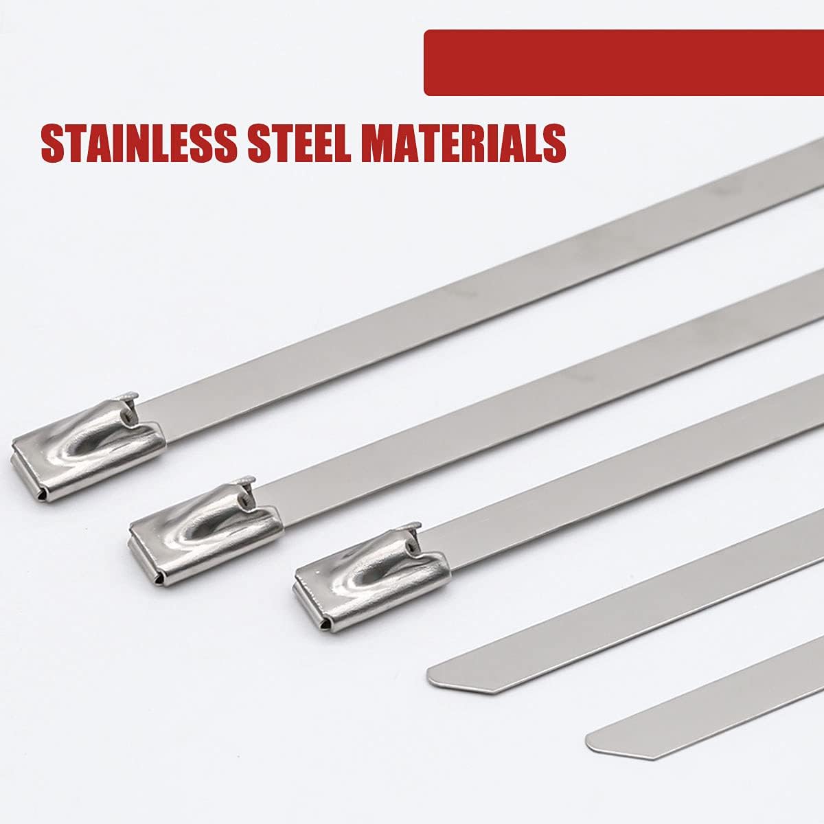 Mgctolbox Fascette Metalliche 400x4.6mm (500 Pezzi) - immagine 4