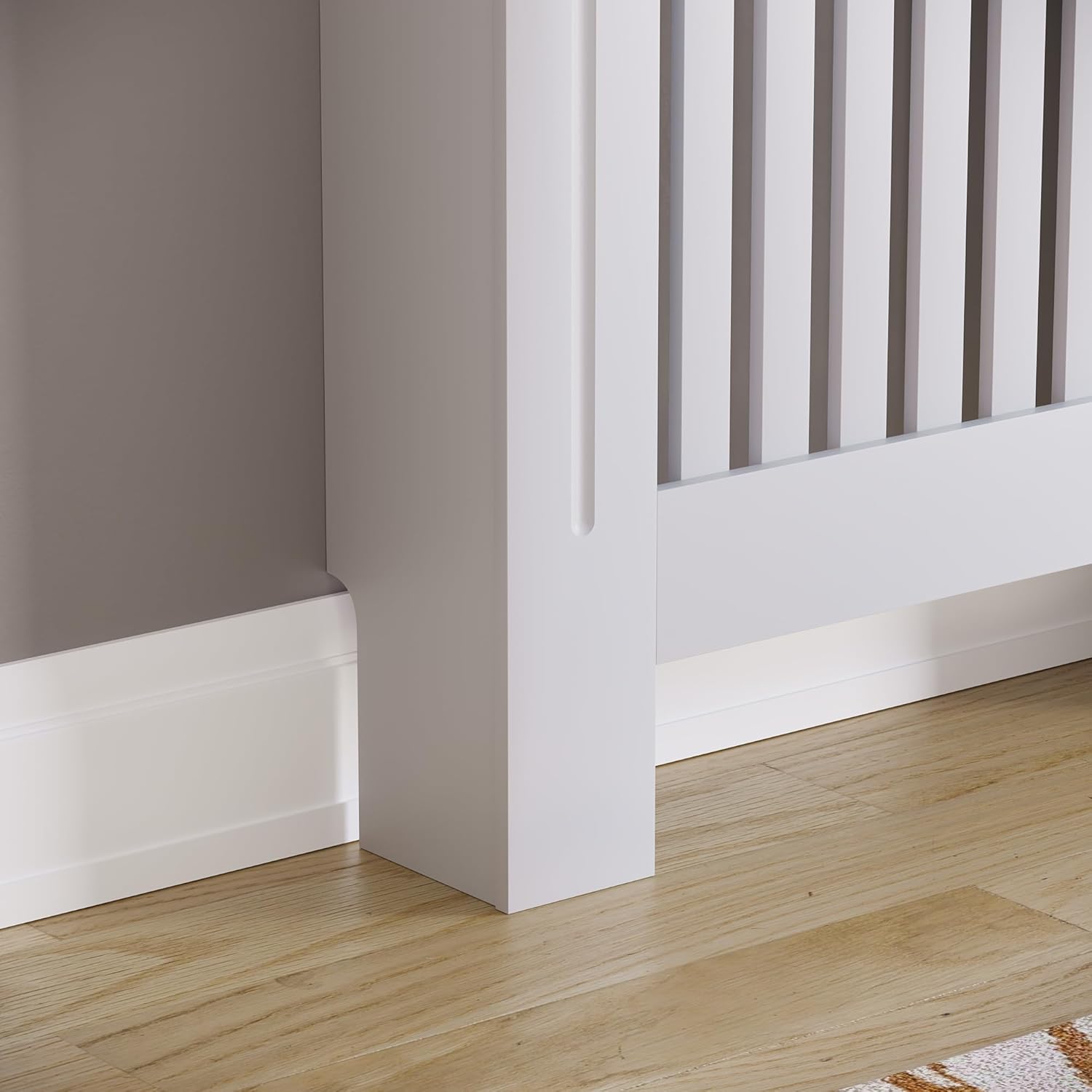 Vida Designs Arlington Copertura Termosifone MDF, Bianco - immagine 5