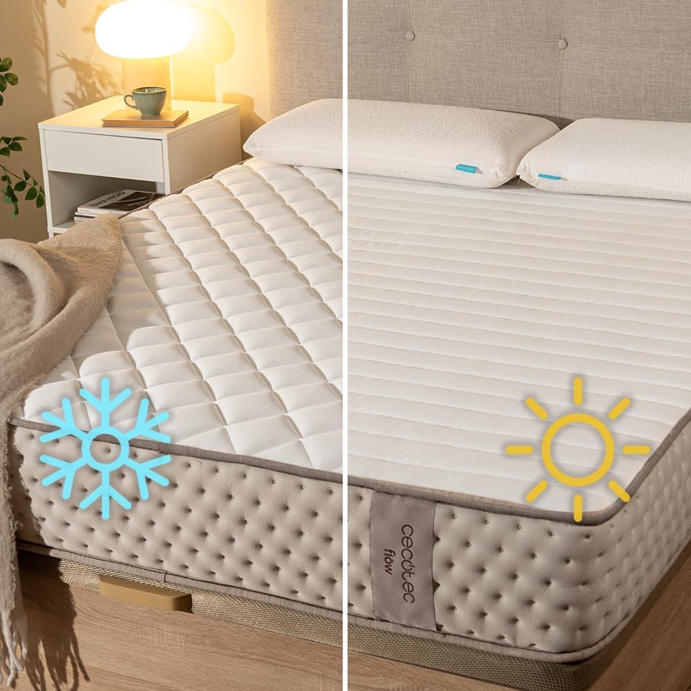 Cecotec Materasso Memory e Molle Insacchettate 140x190 - immagine 7