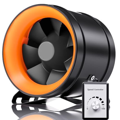 Hon&Guan Ventilatore Tubolare EC 200mm 1411 m³/h