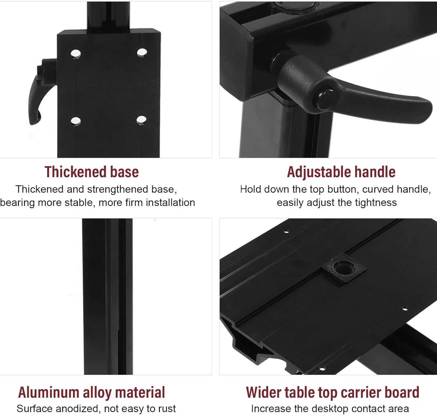 Tavolo Rettangolare Rimovibile per Marine/Camper - immagine 2