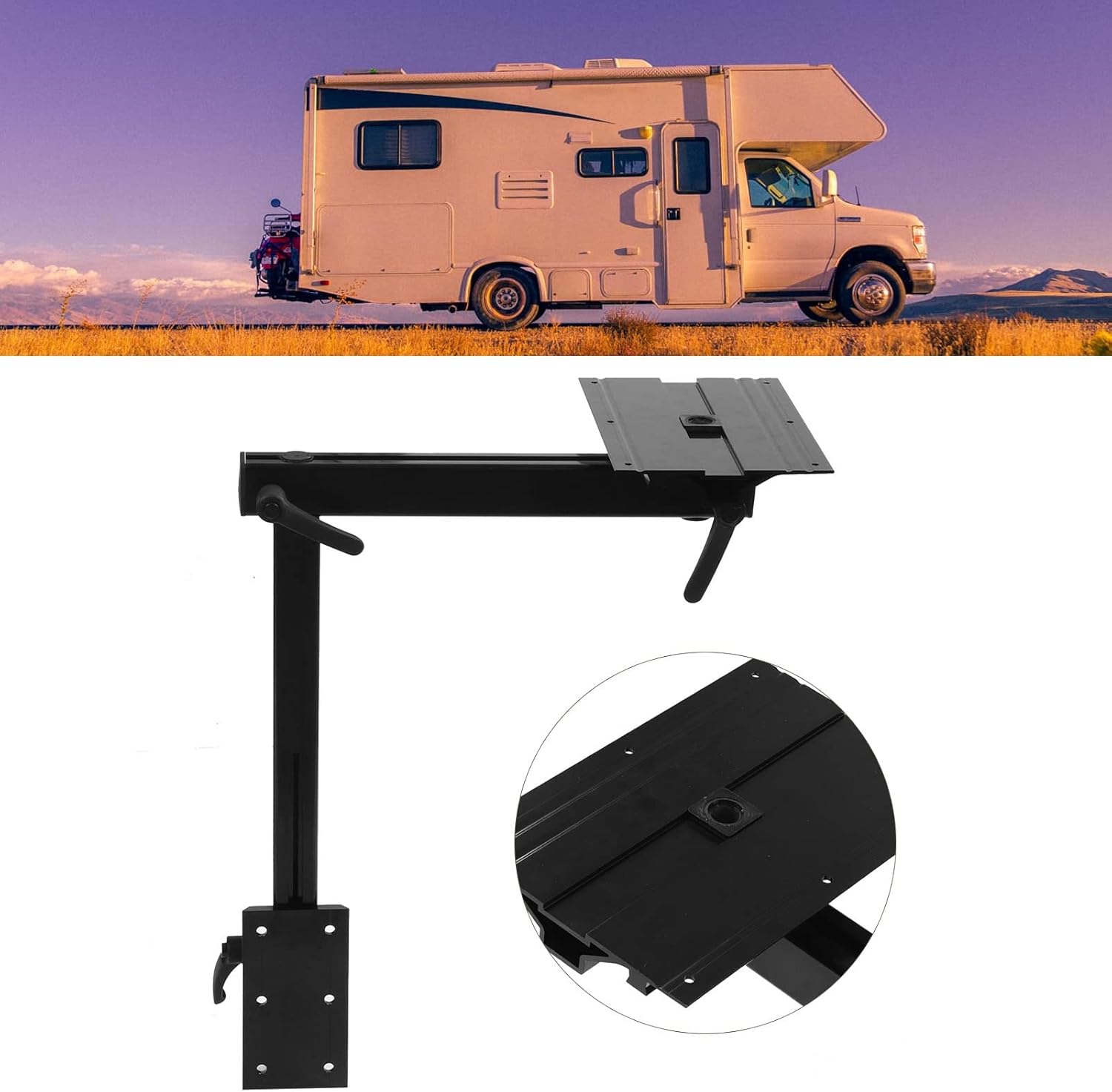 Tavolo Rettangolare Rimovibile per Marine/Camper - immagine 6